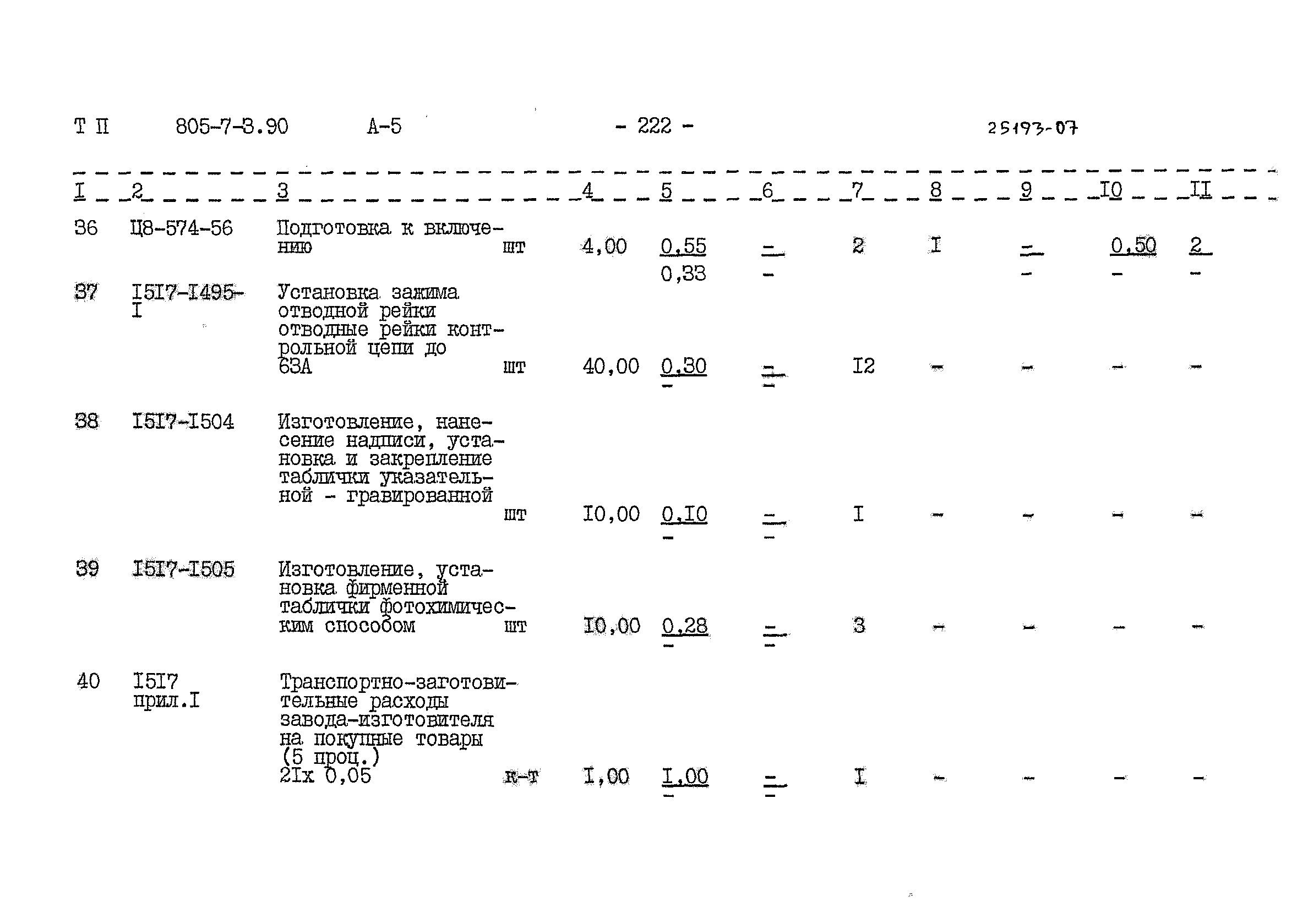 Типовой проект 805-7-3.90