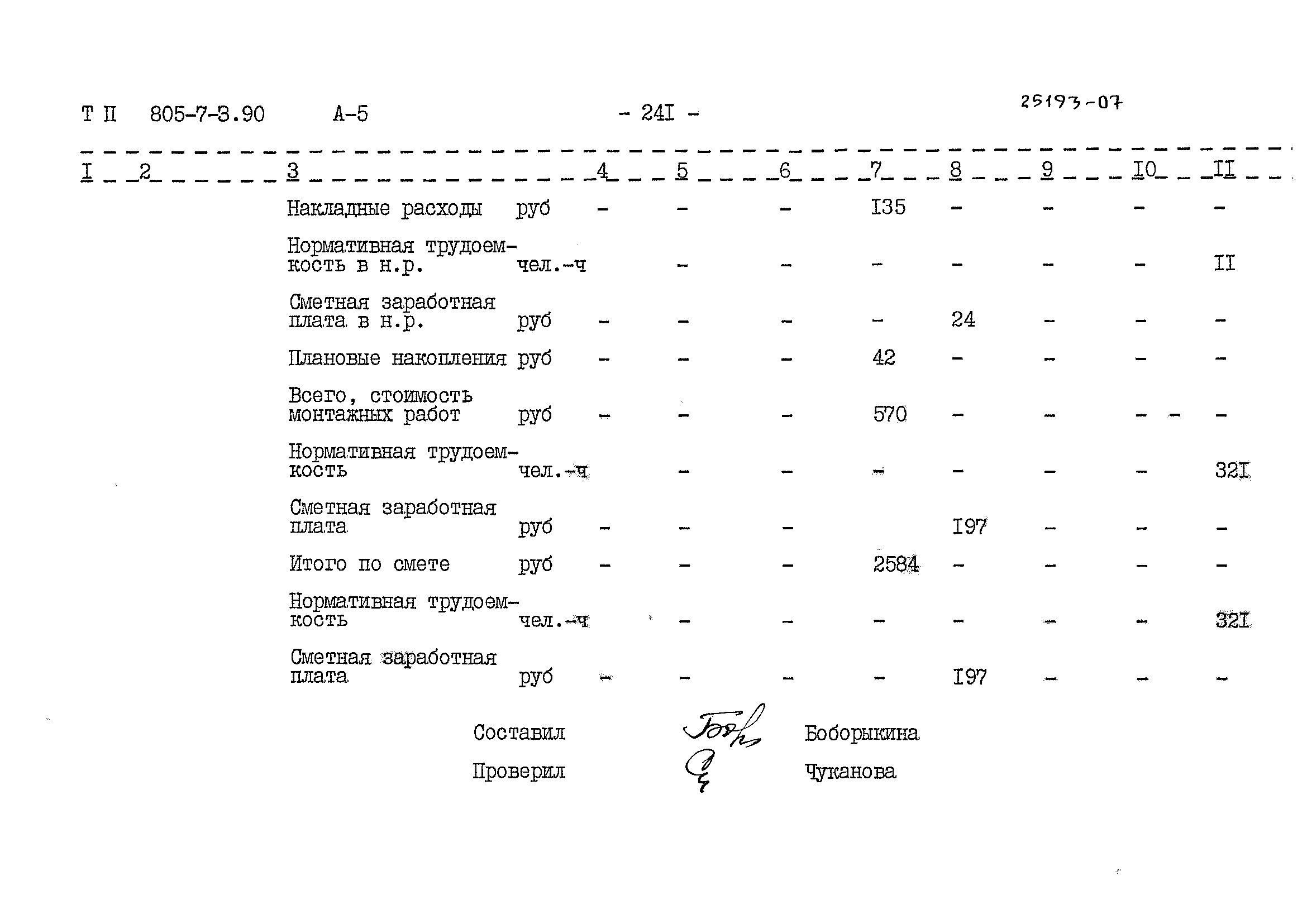 Типовой проект 805-7-3.90