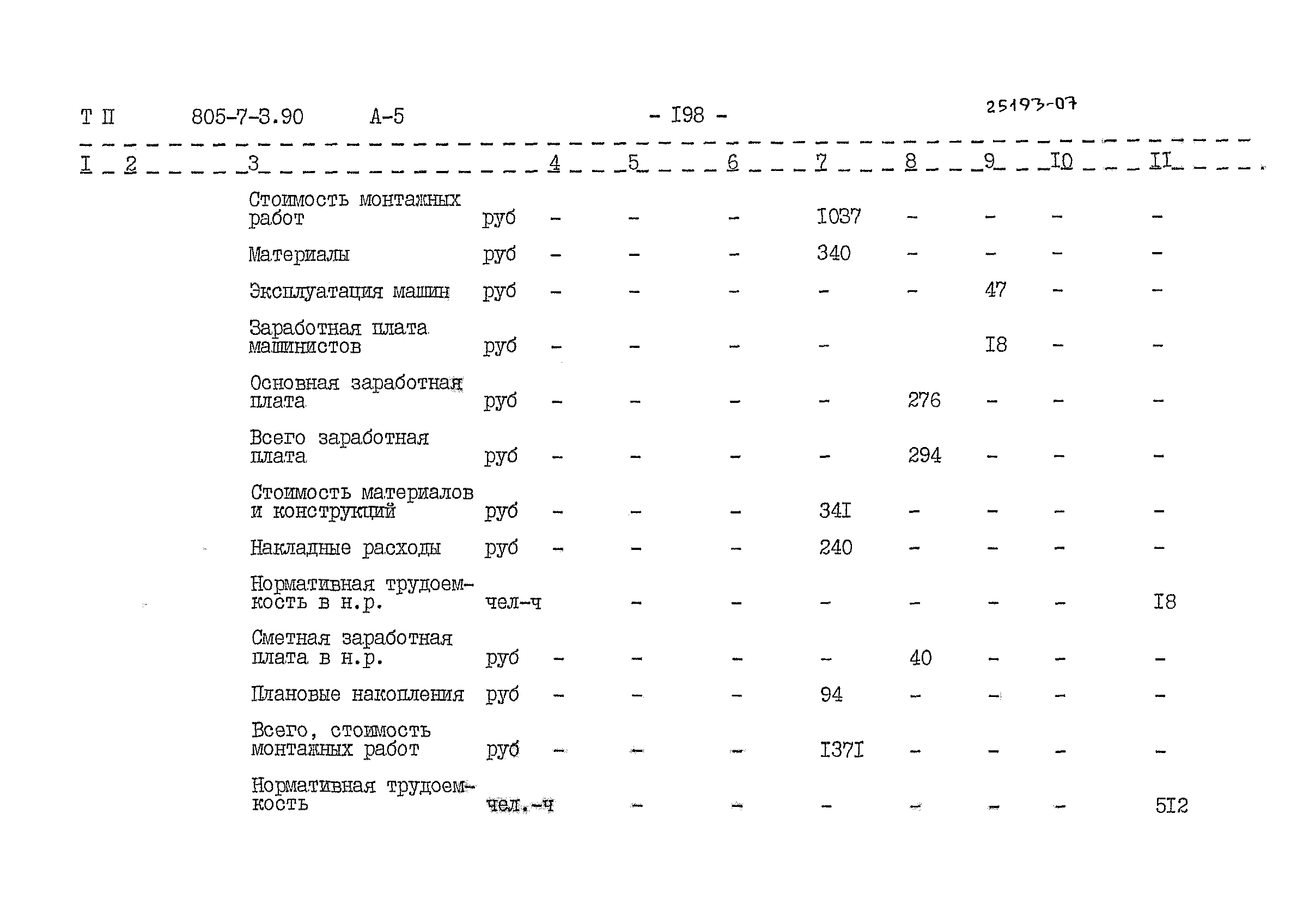 Типовой проект 805-7-3.90