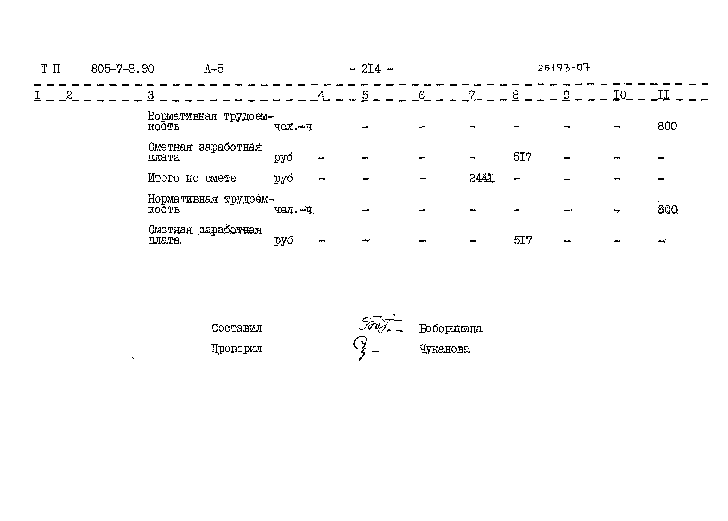 Типовой проект 805-7-3.90