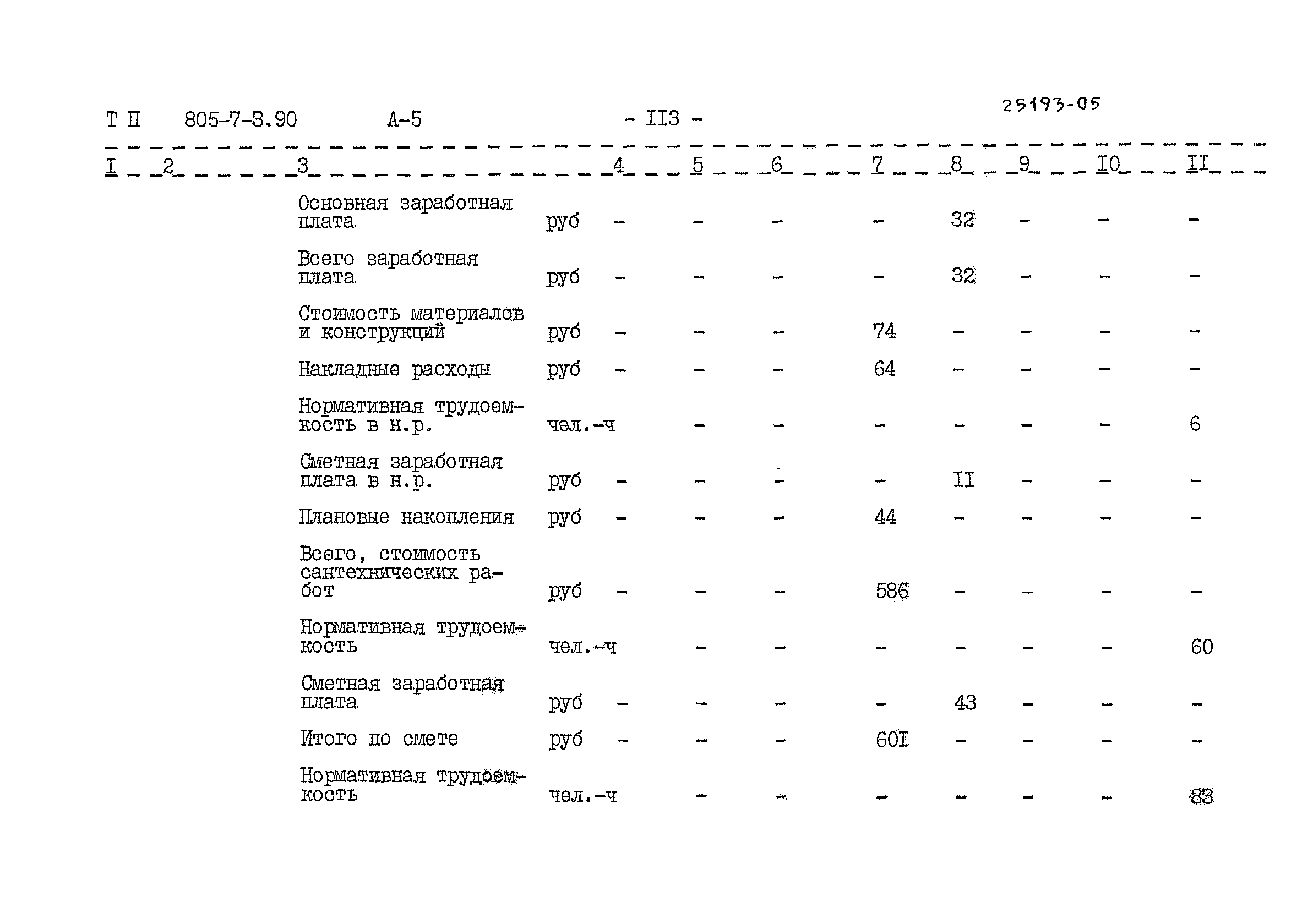 Типовой проект 805-7-3.90