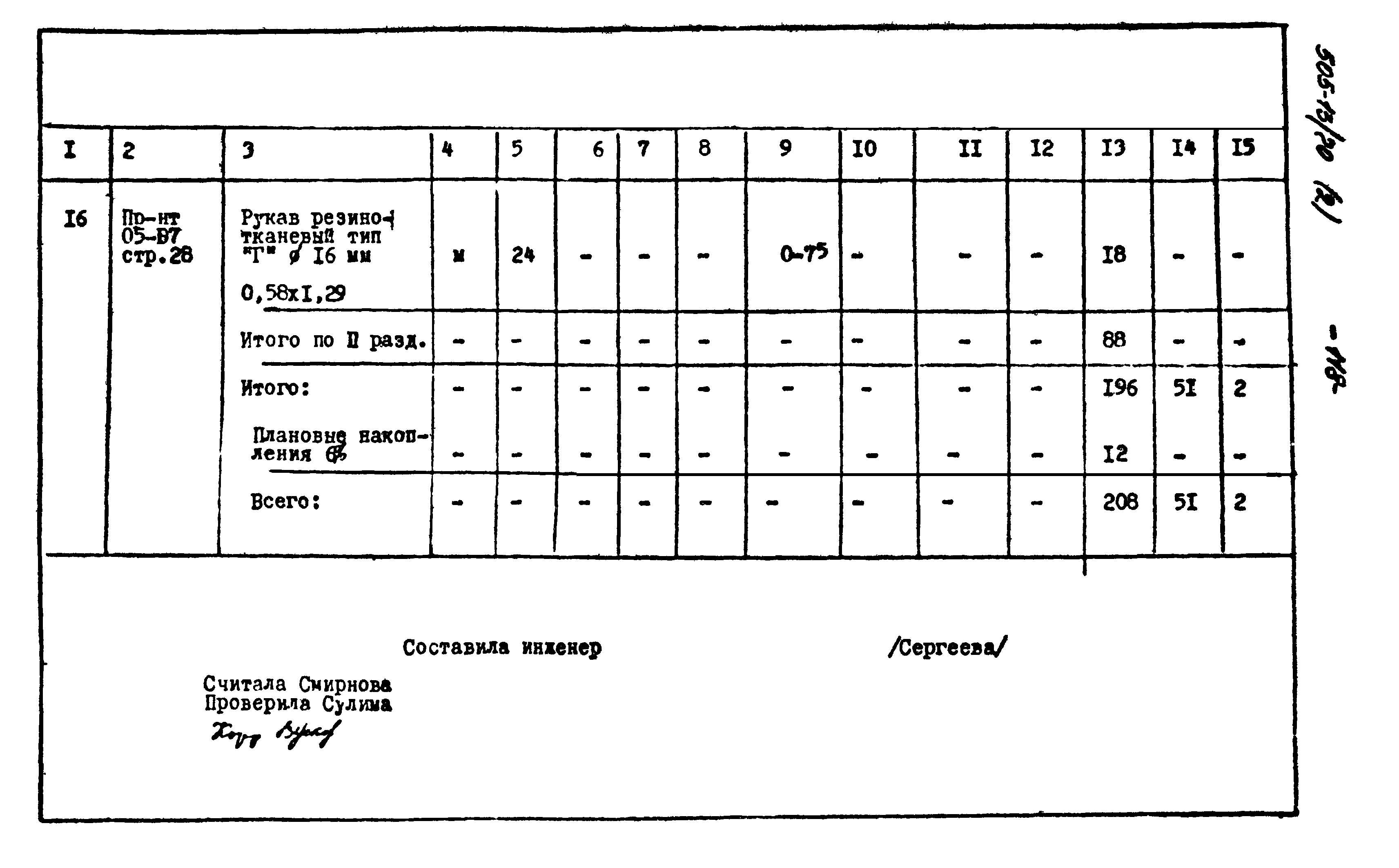 Типовой проект 505-13/70