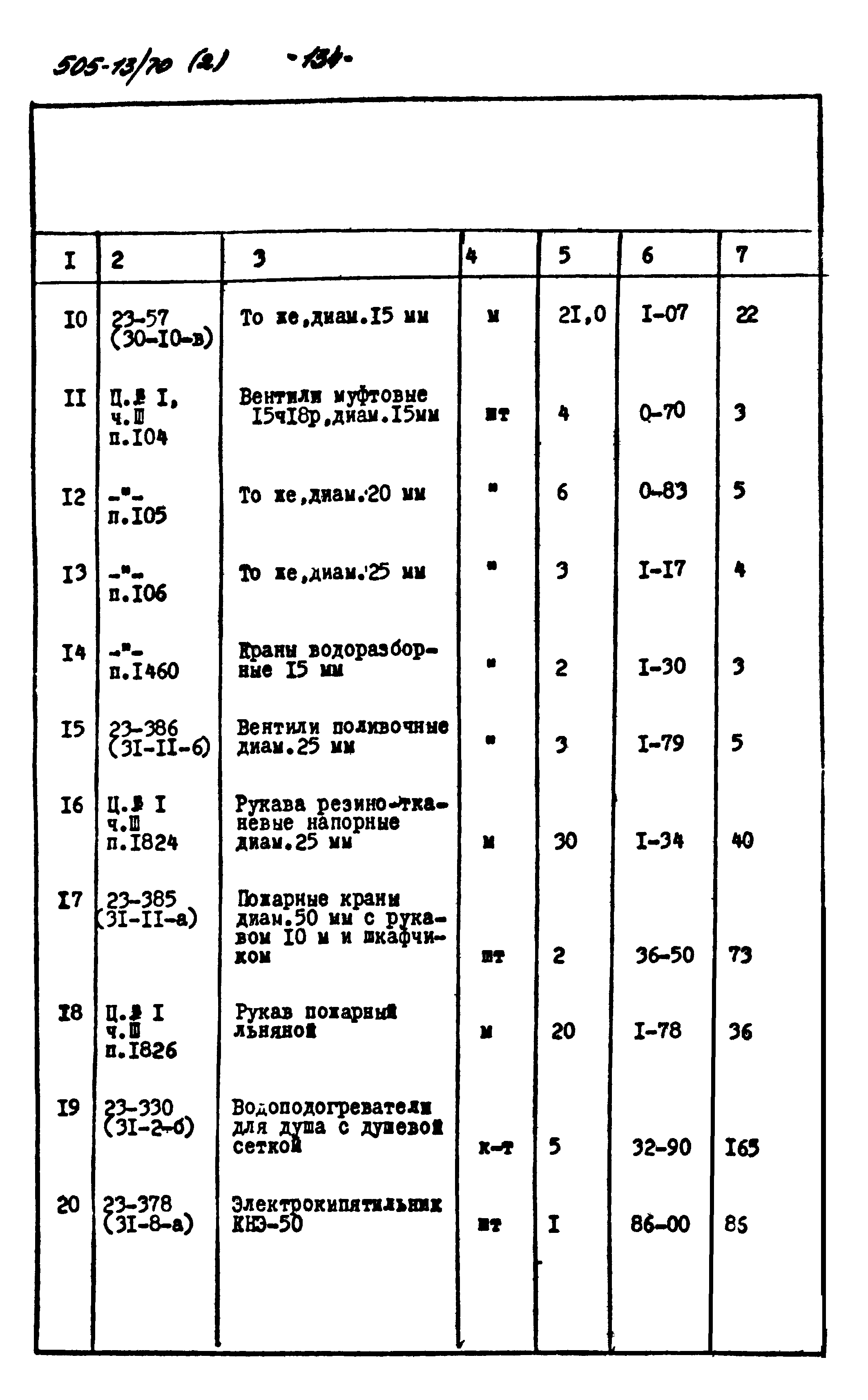 Типовой проект 505-13/70