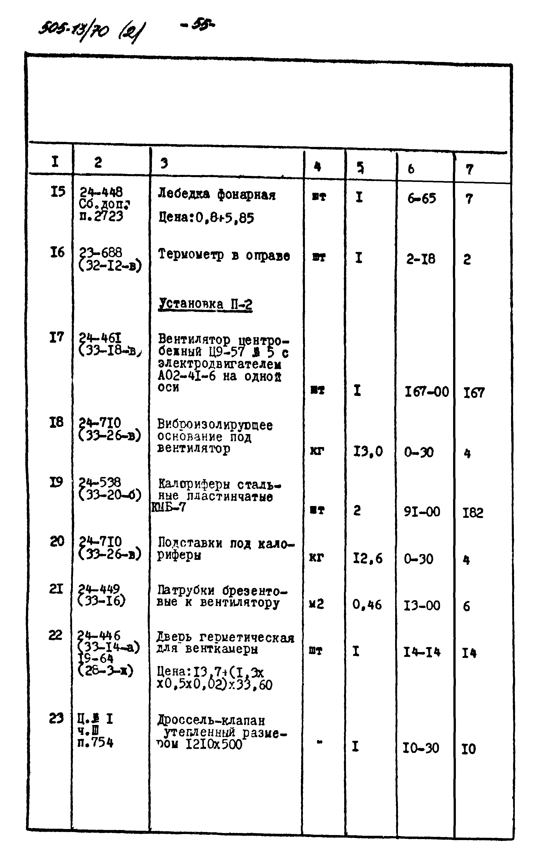 Типовой проект 505-13/70