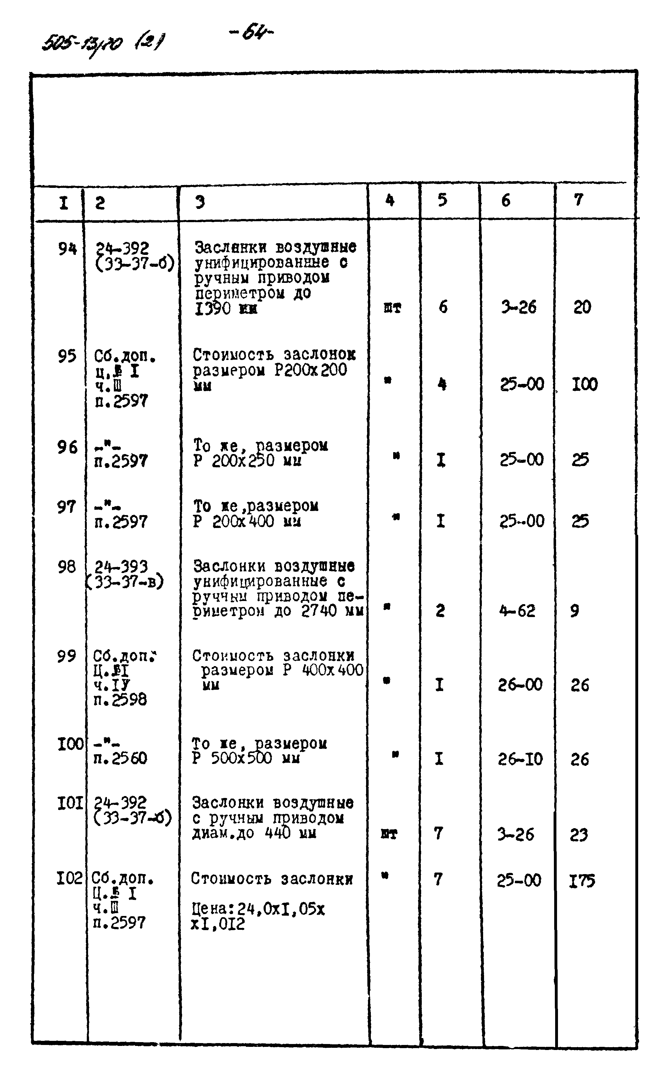 Типовой проект 505-13/70