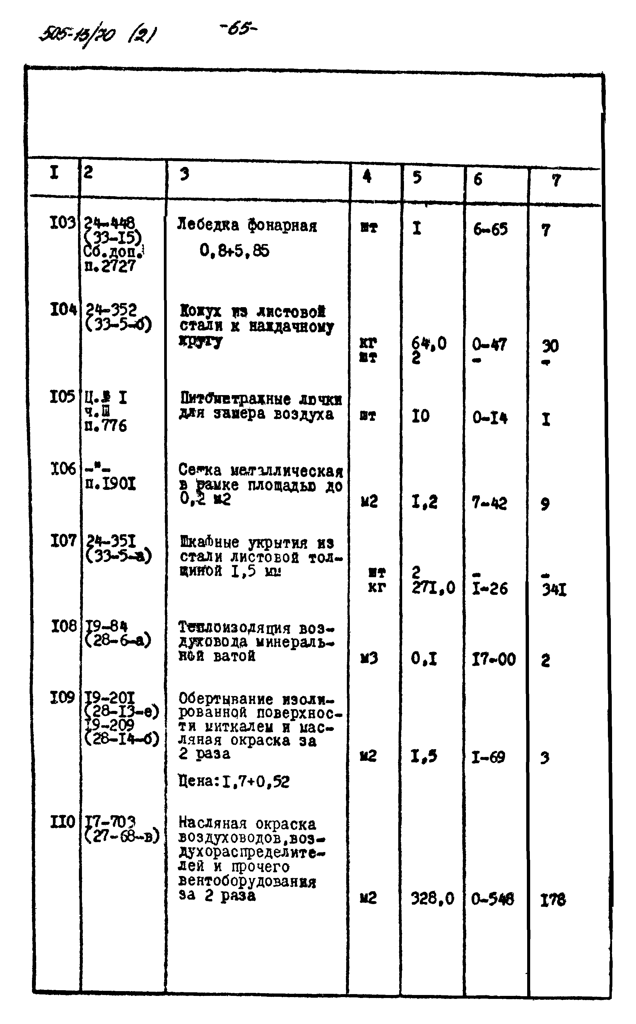 Типовой проект 505-13/70