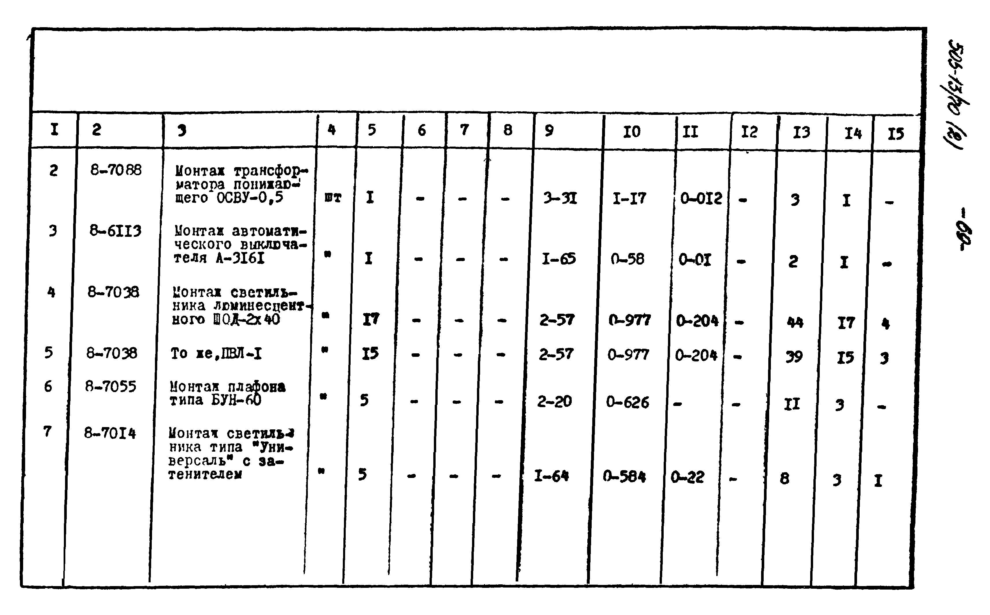 Типовой проект 505-13/70