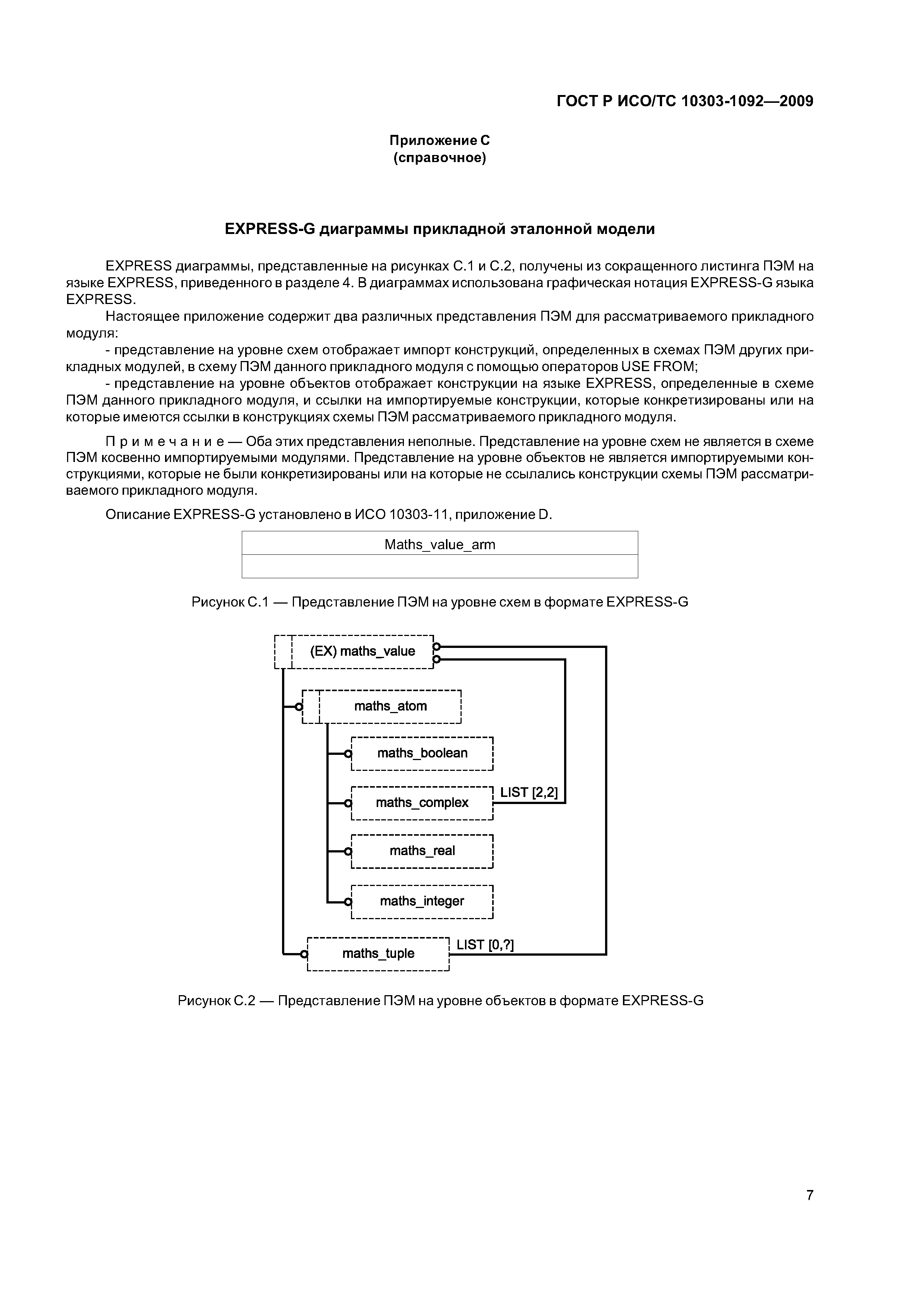 ГОСТ Р ИСО/ТС 10303-1092-2009