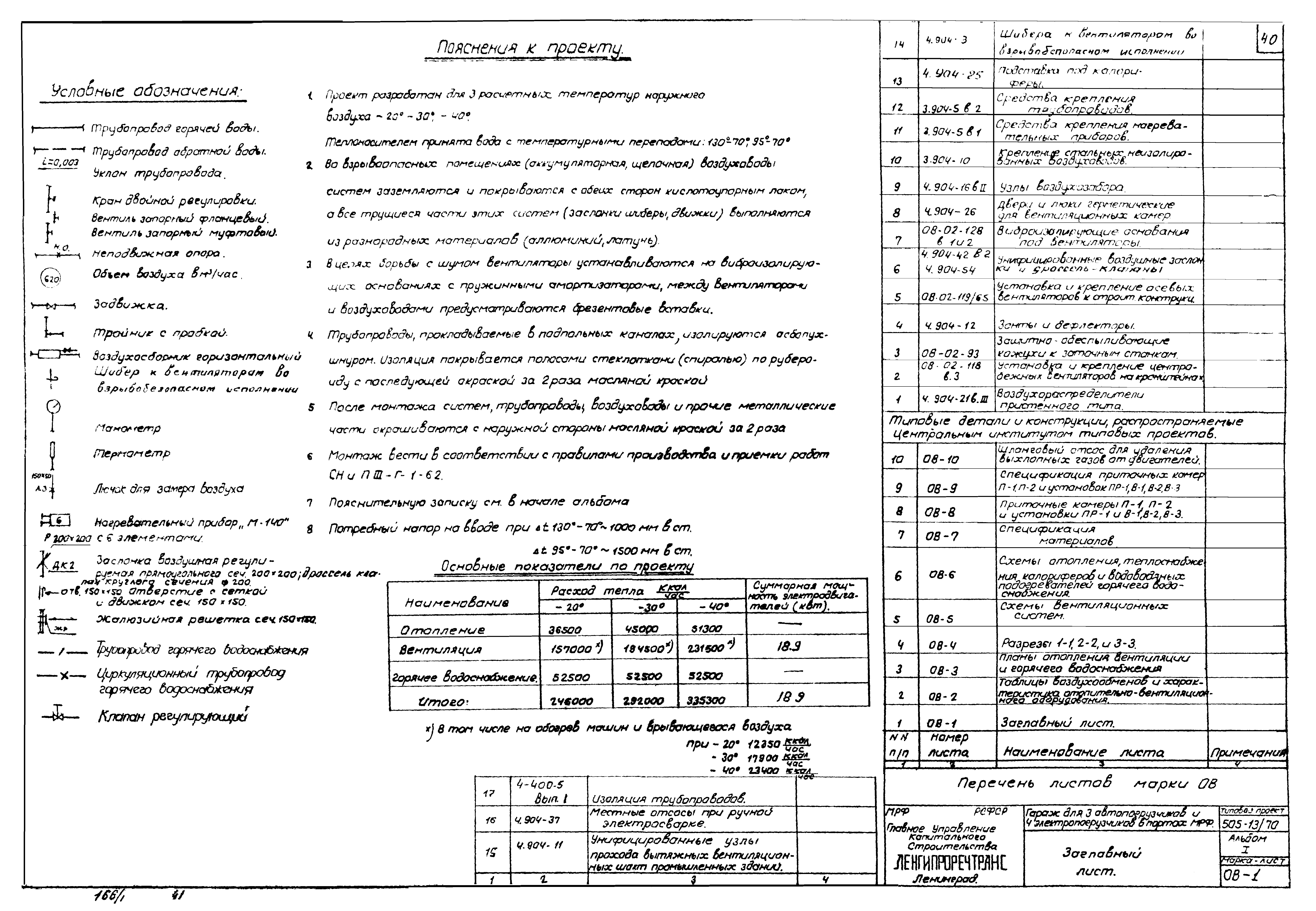 Типовой проект 505-13/70