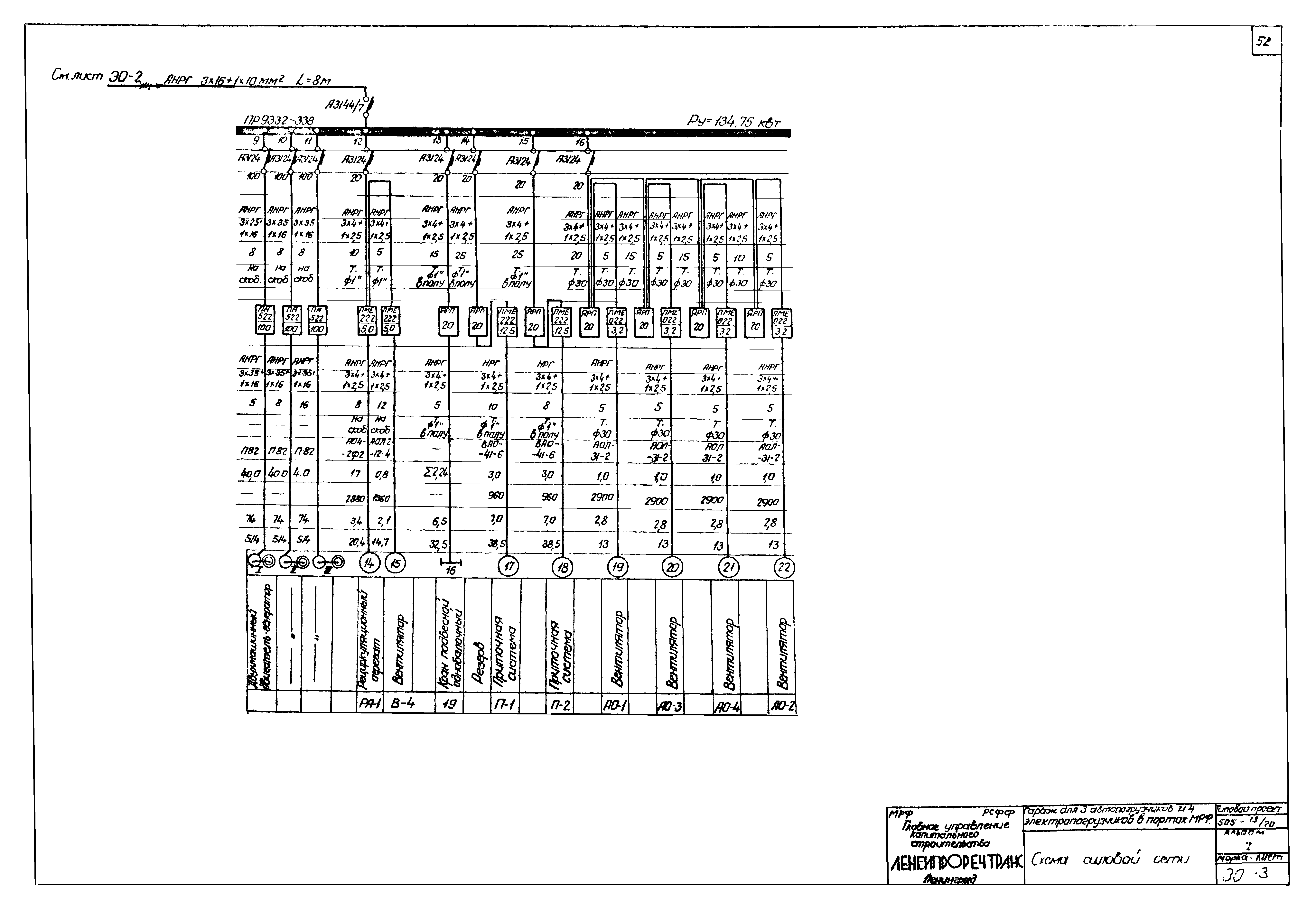 Типовой проект 505-13/70