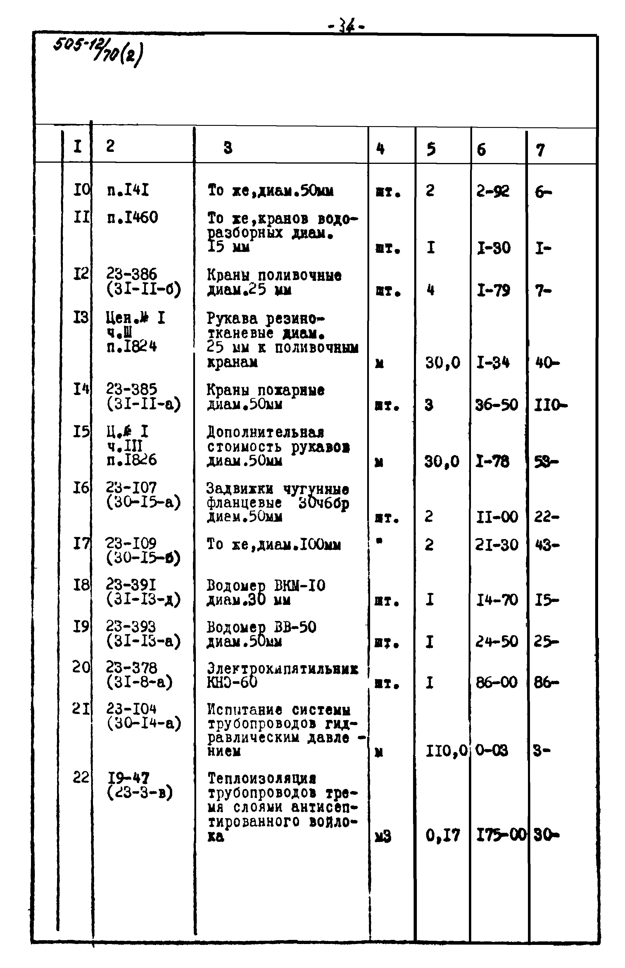 Типовой проект 505-12/70