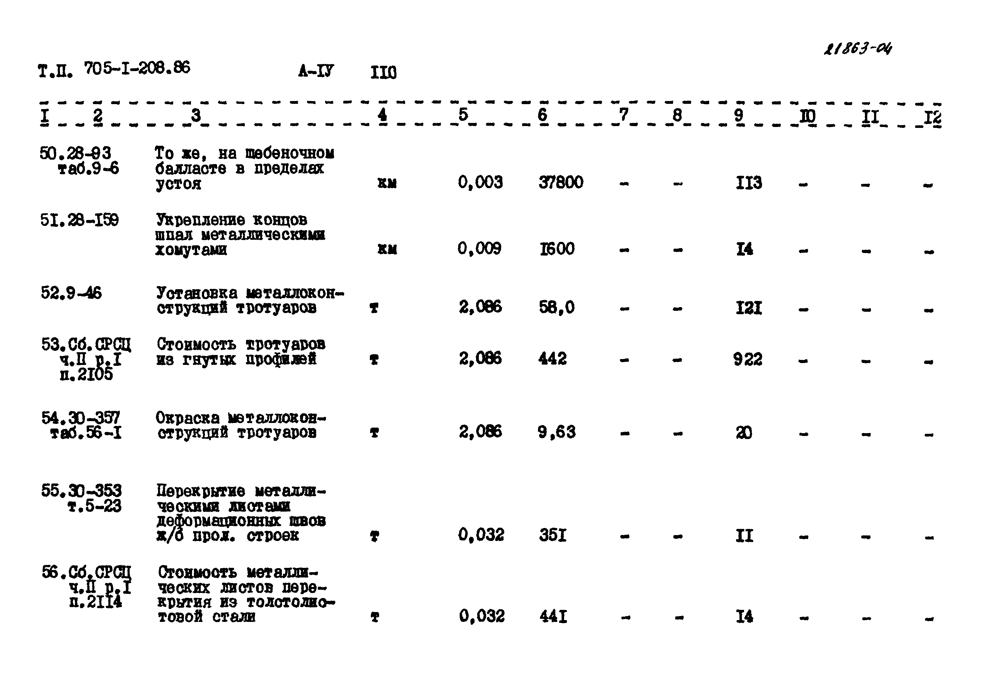 Типовой проект 705-1-208.86