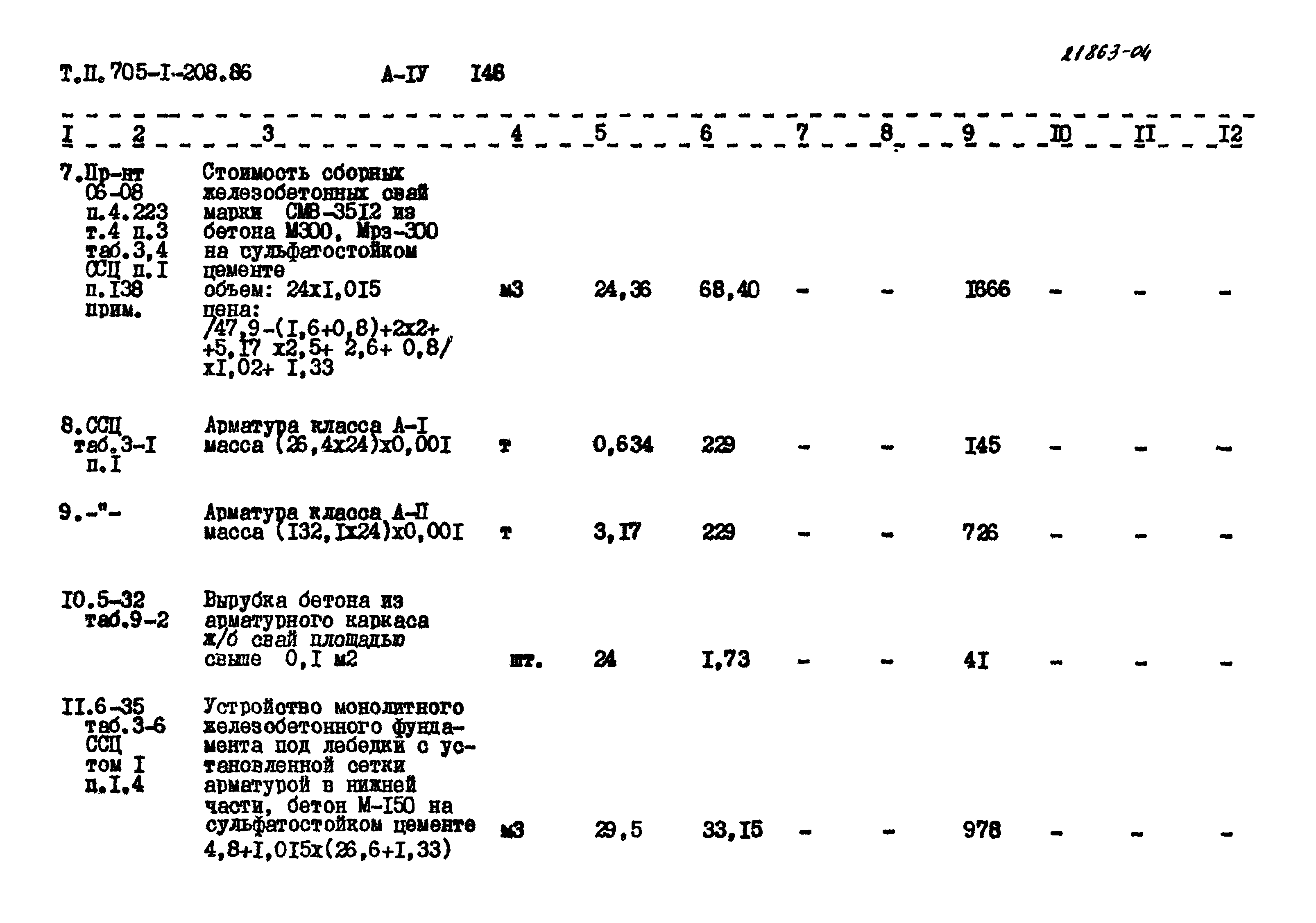 Типовой проект 705-1-208.86