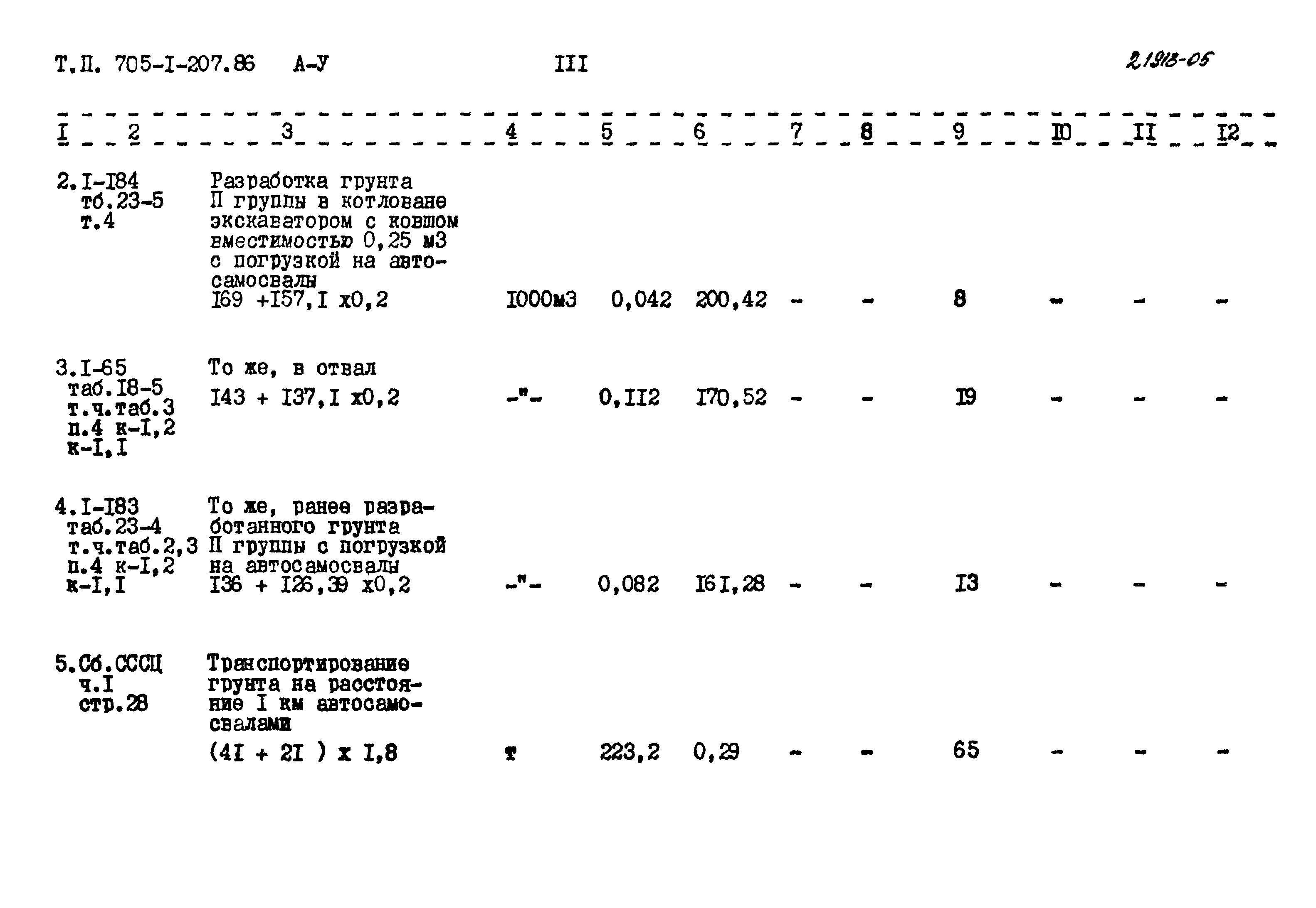 Типовой проект 705-1-207.86