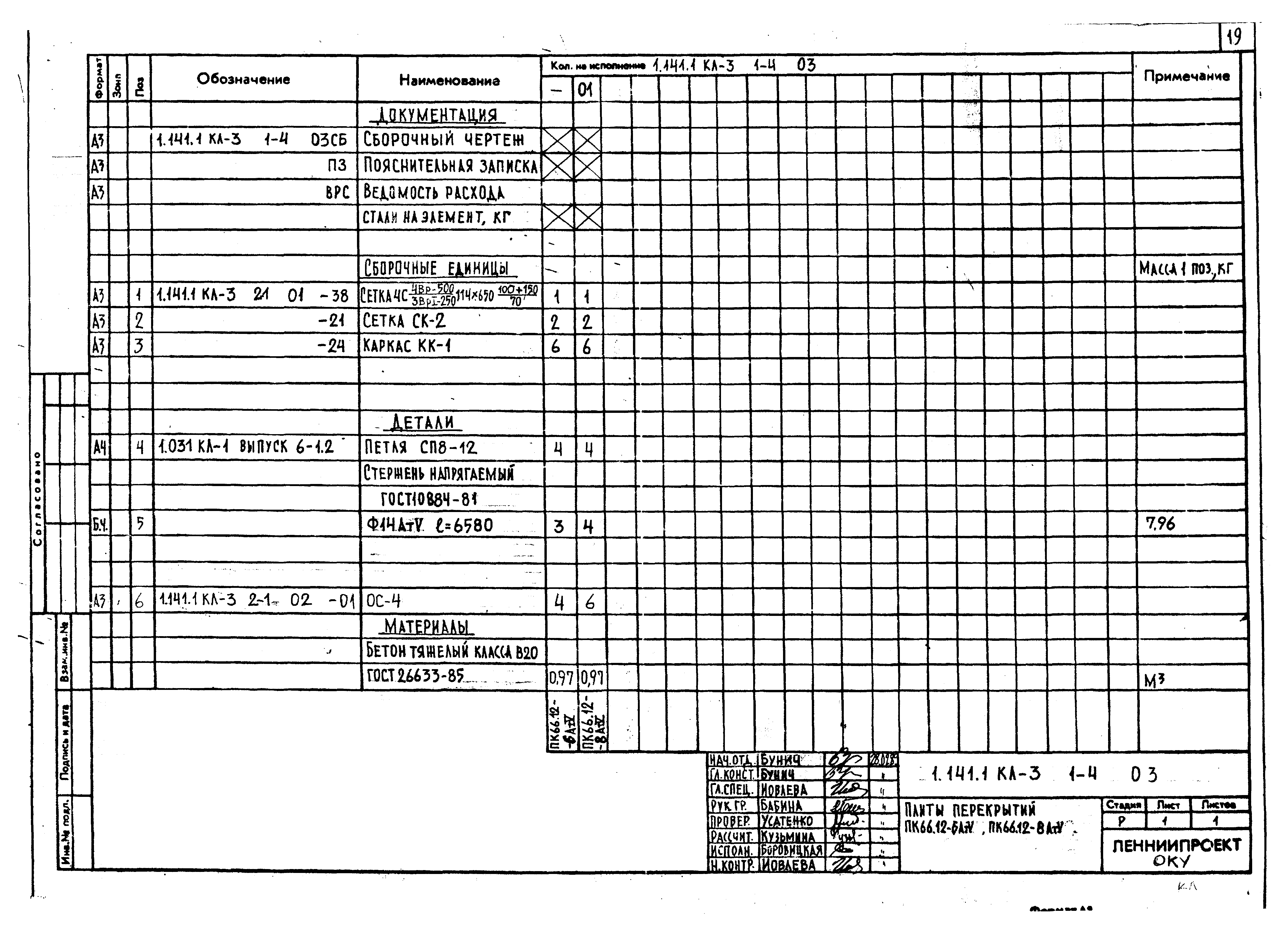 Серия 1.141.1 КЛ-3