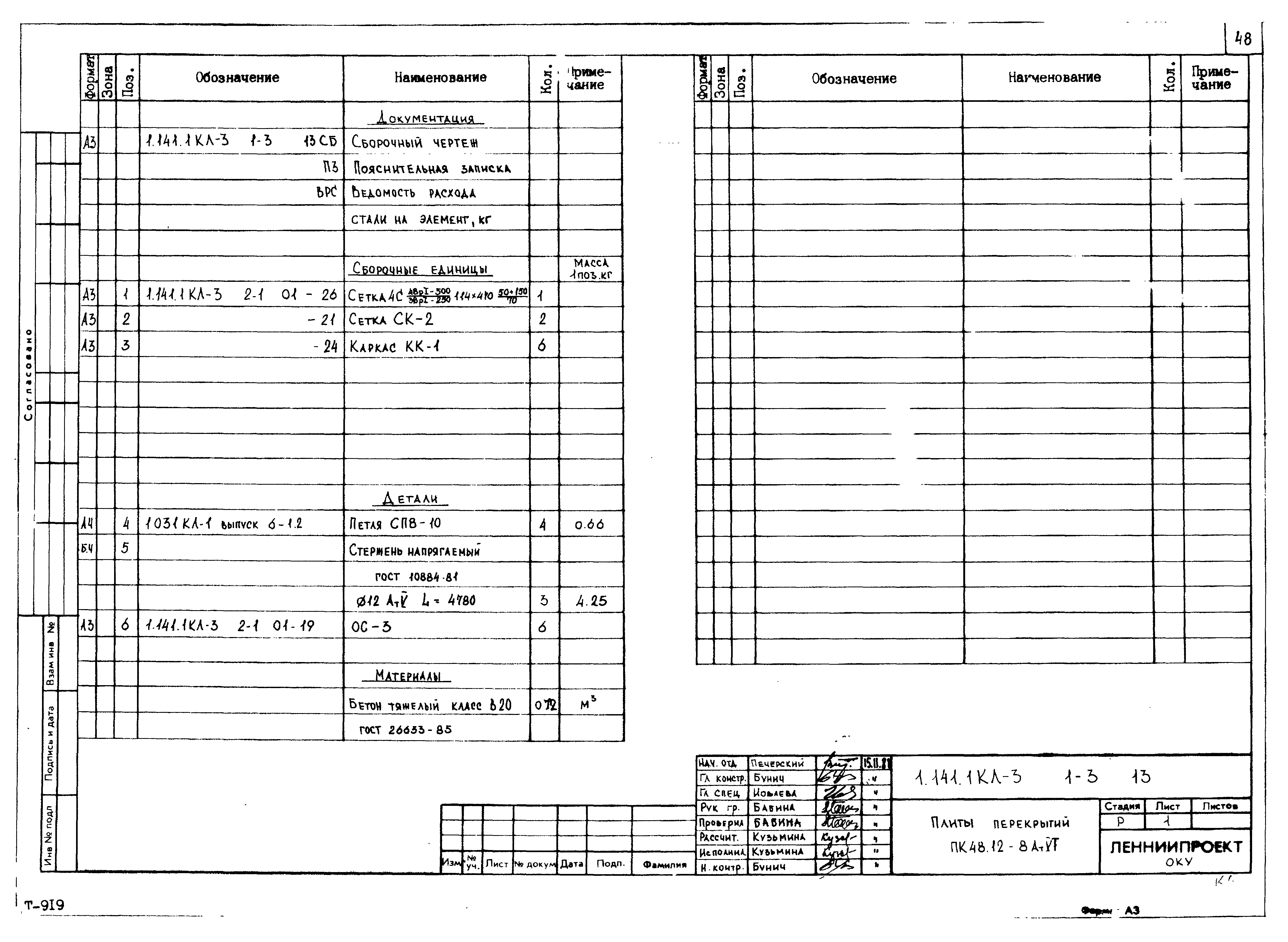 Серия 1.141.1 КЛ-3