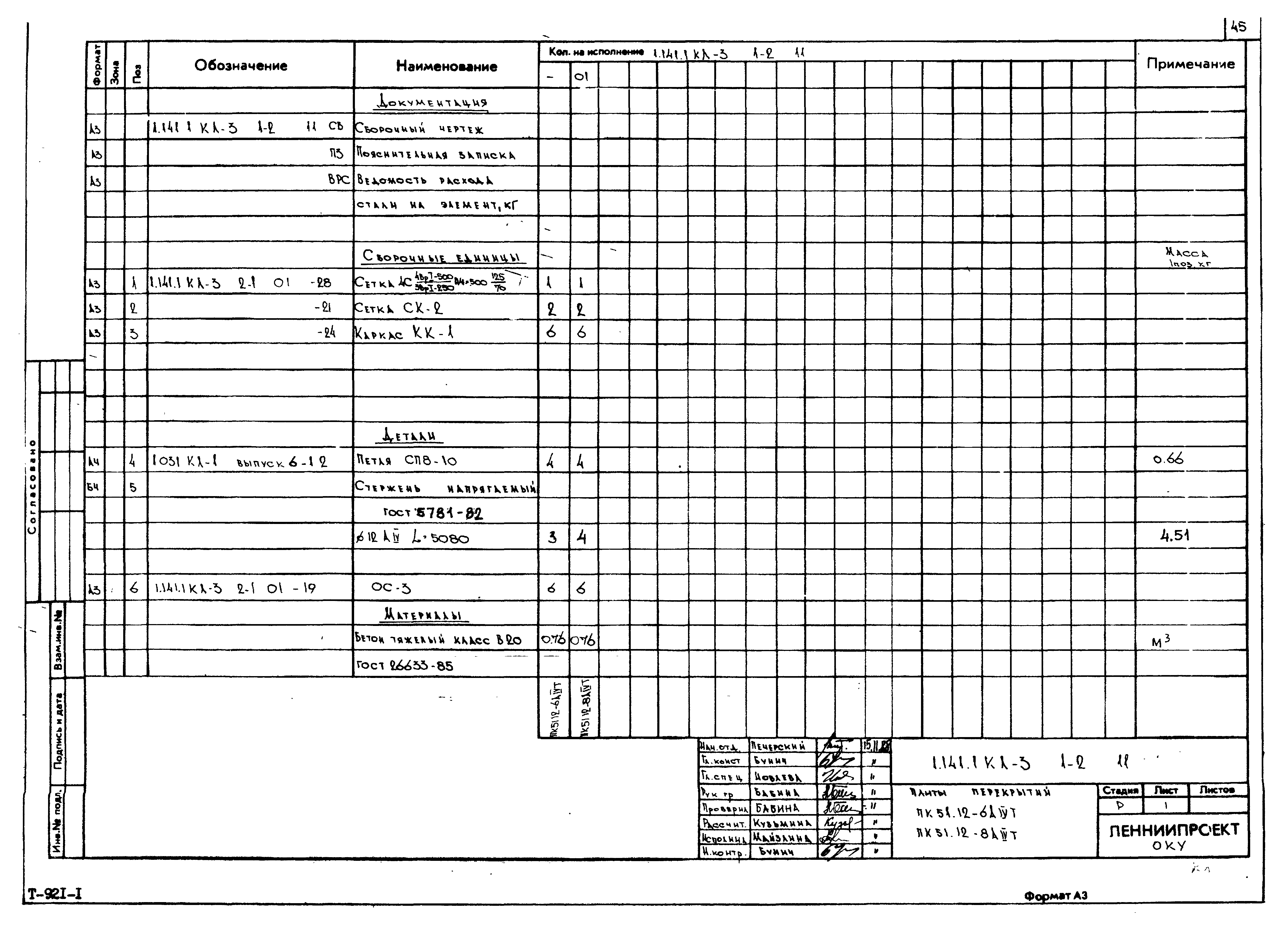 Серия 1.141.1 КЛ-3