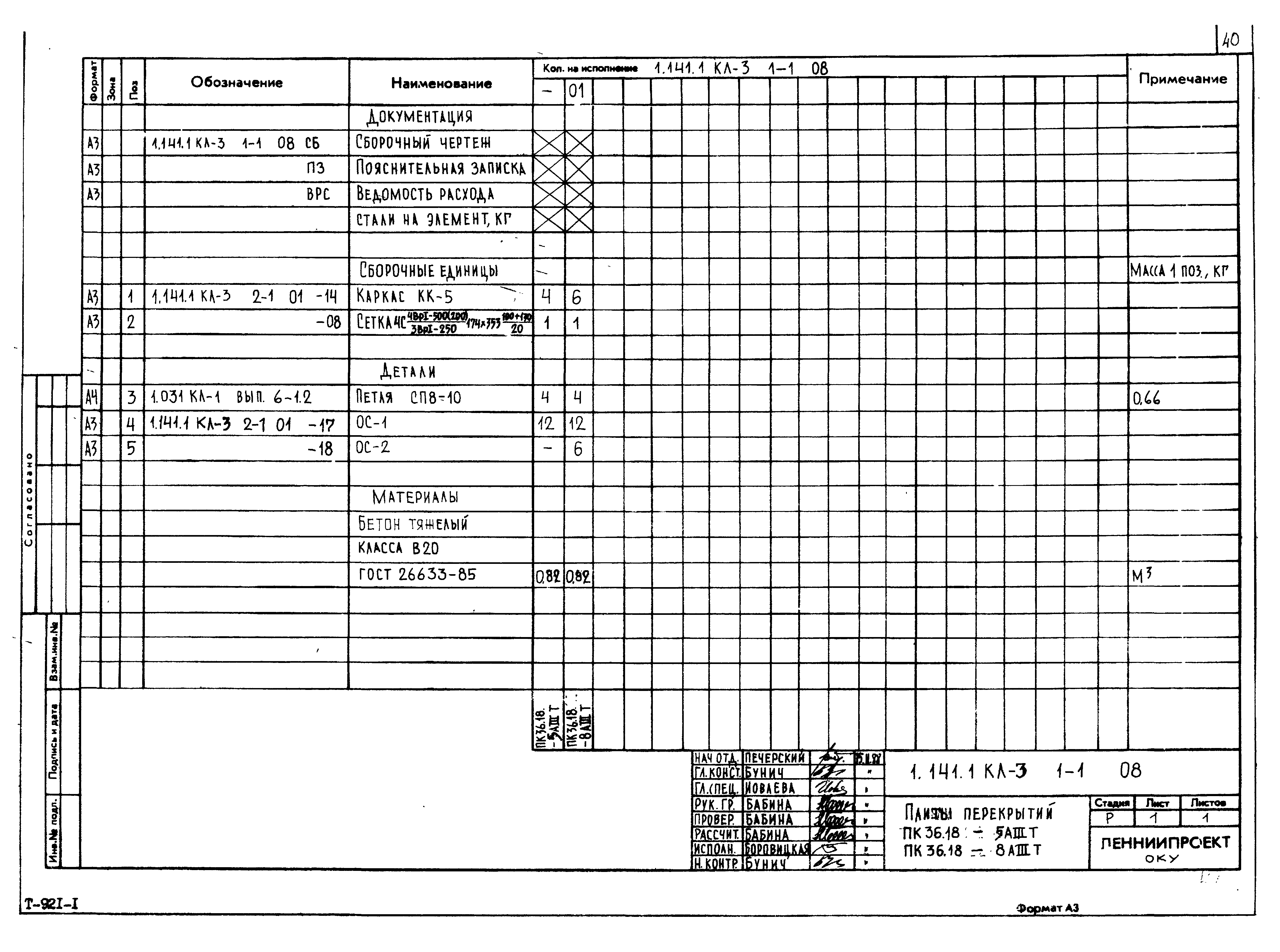 Серия 1.141.1 КЛ-3