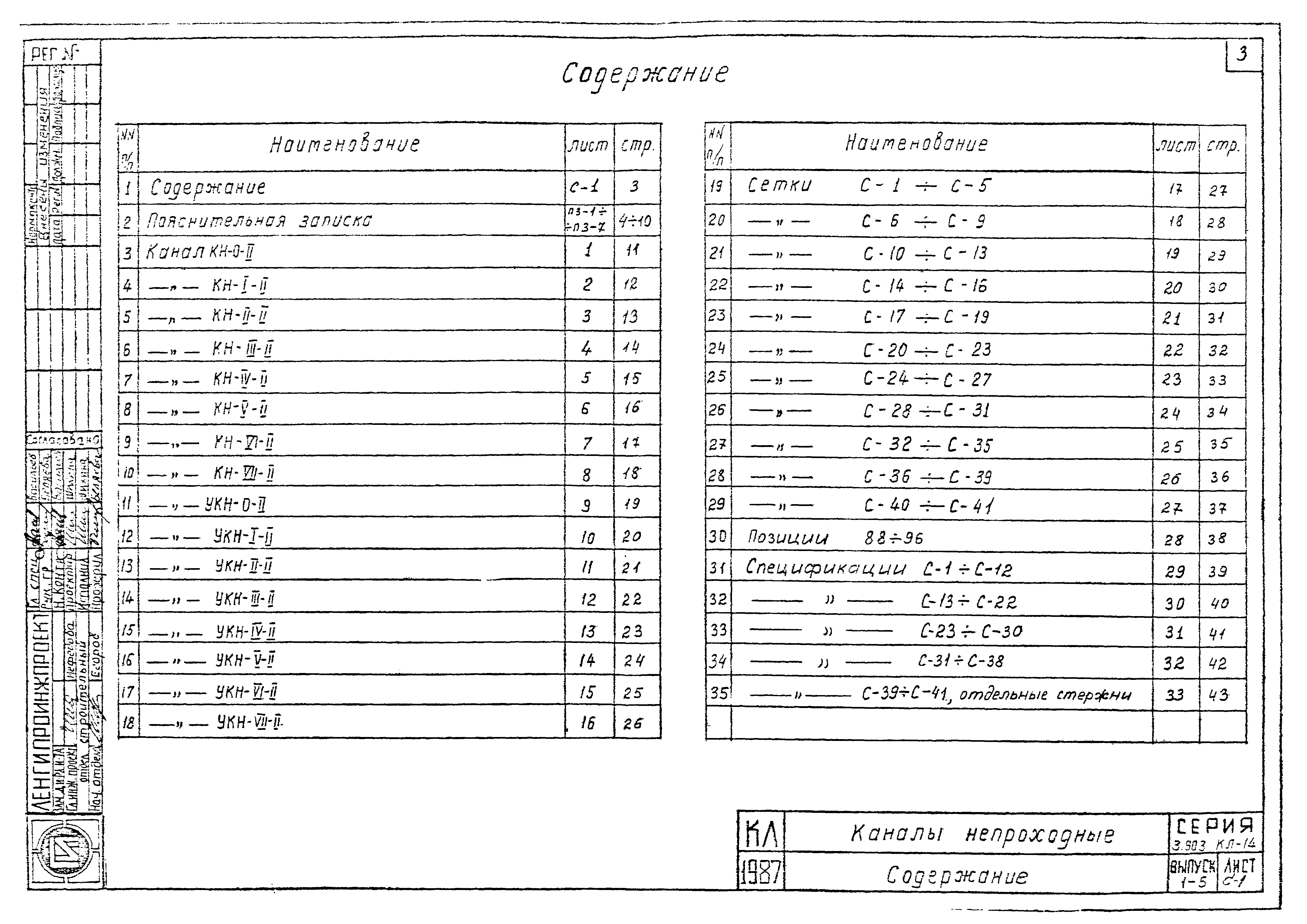 Серия 3.903 КЛ-14