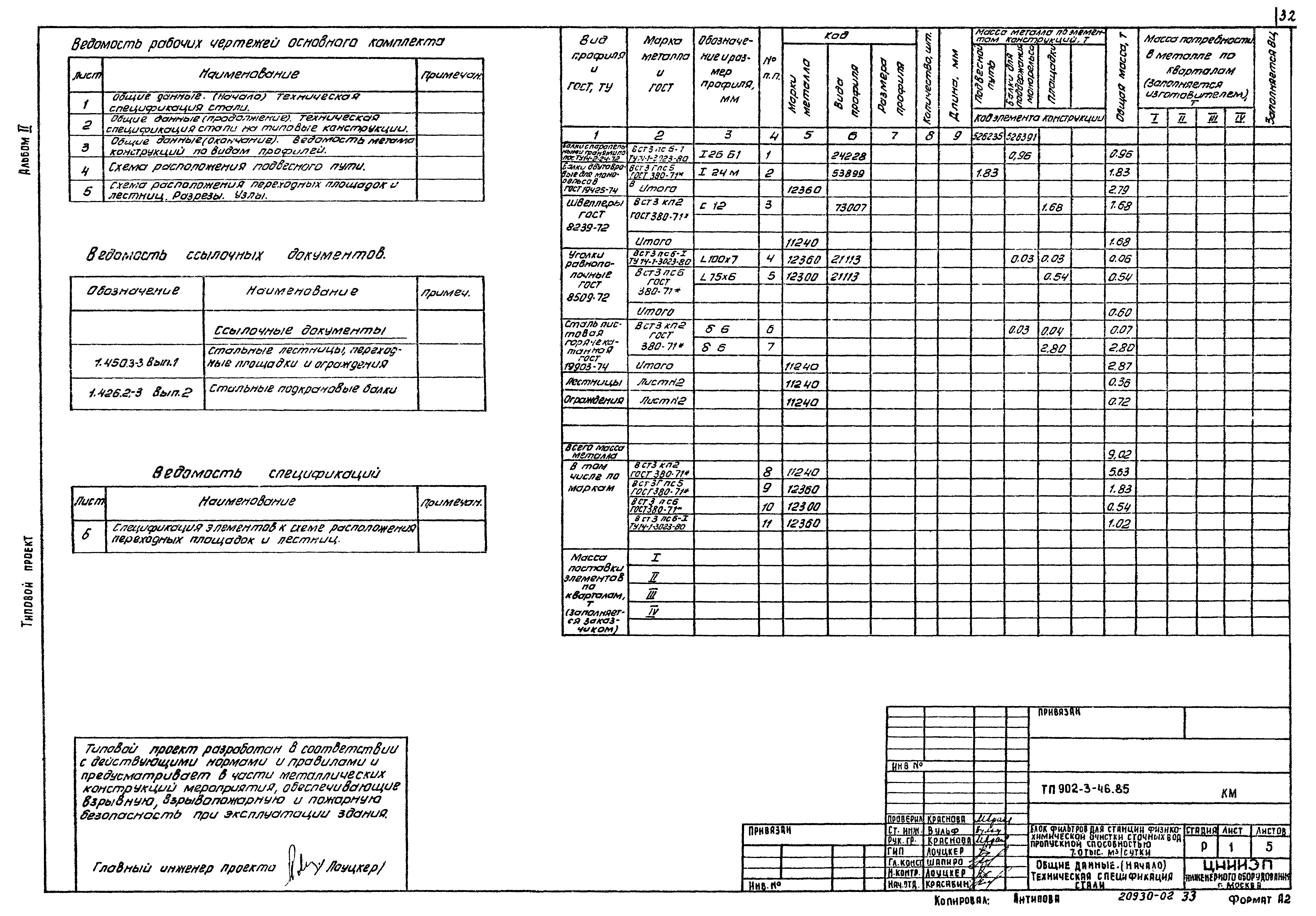 Типовой проект 902-3-46.85