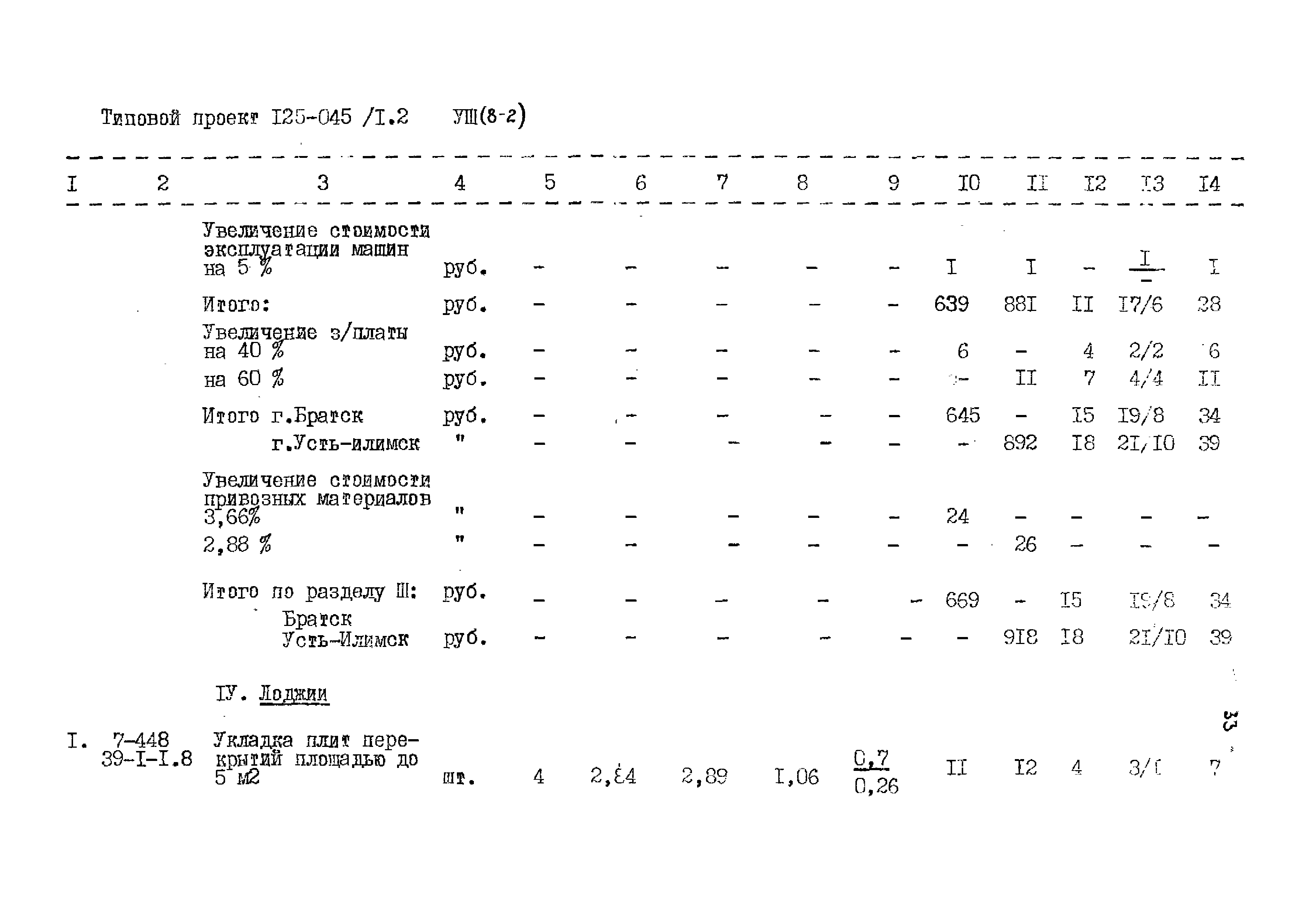 Типовой проект 125-045/1.2