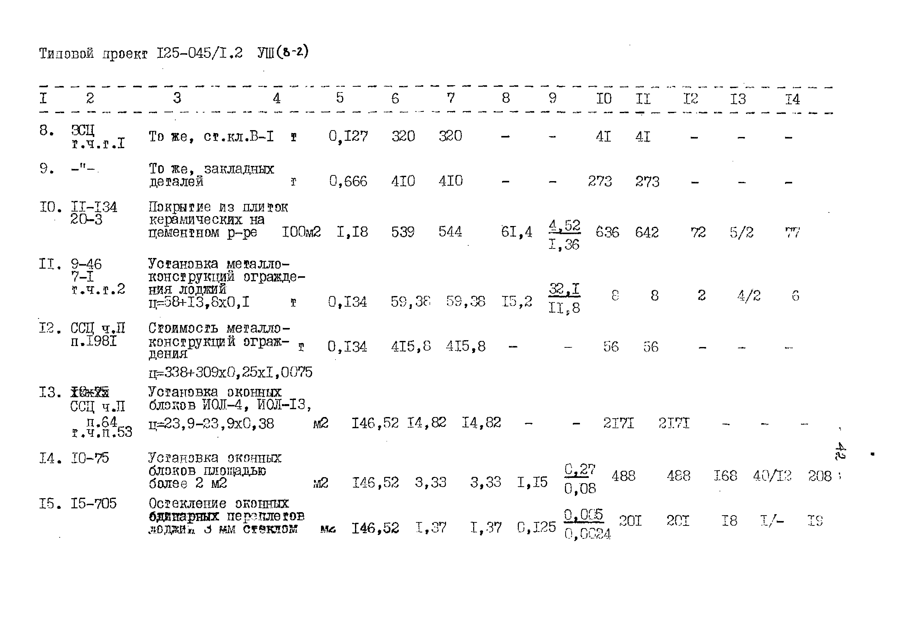 Типовой проект 125-045/1.2