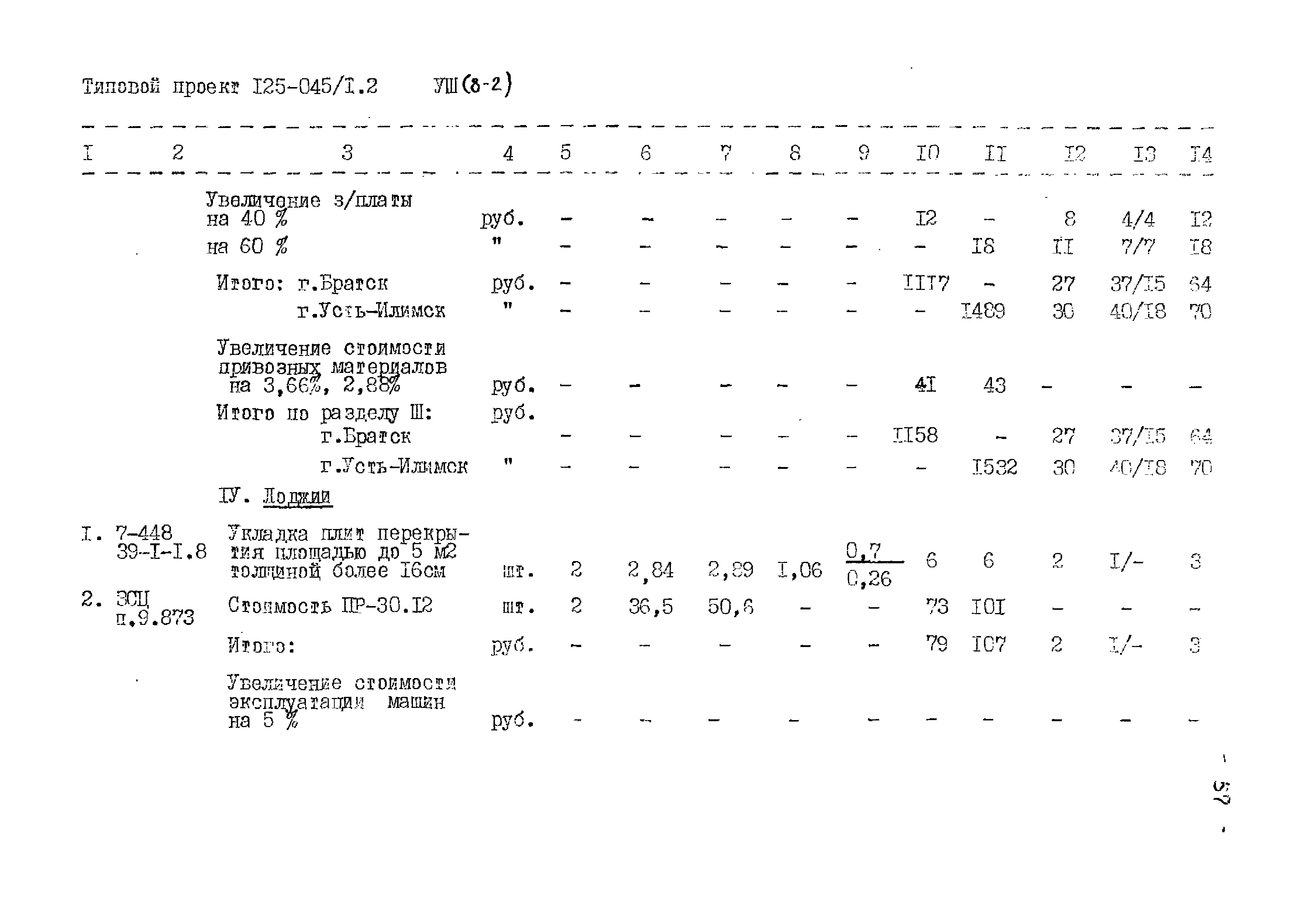 Типовой проект 125-045/1.2