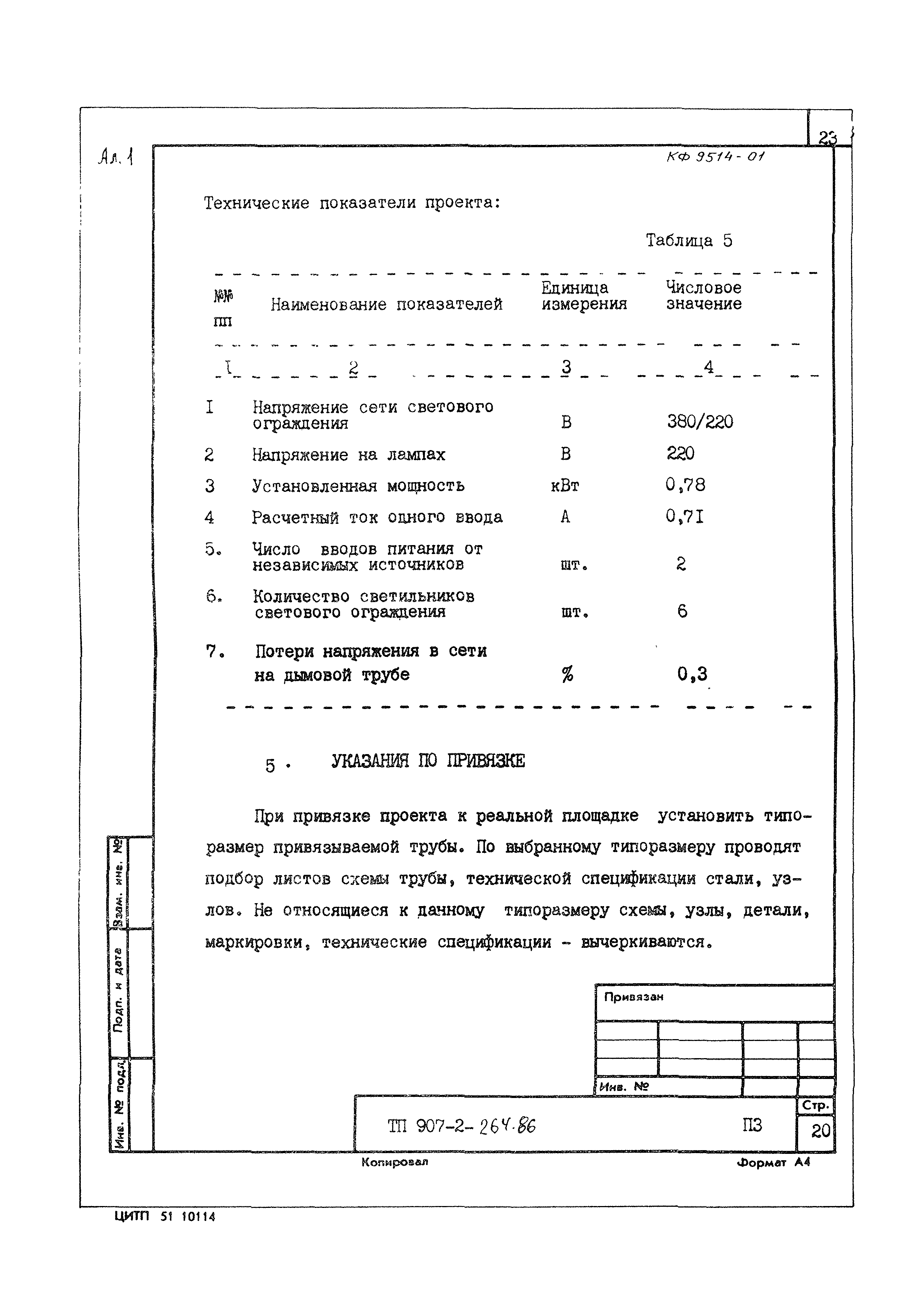 Типовой проект 907-2-262.86