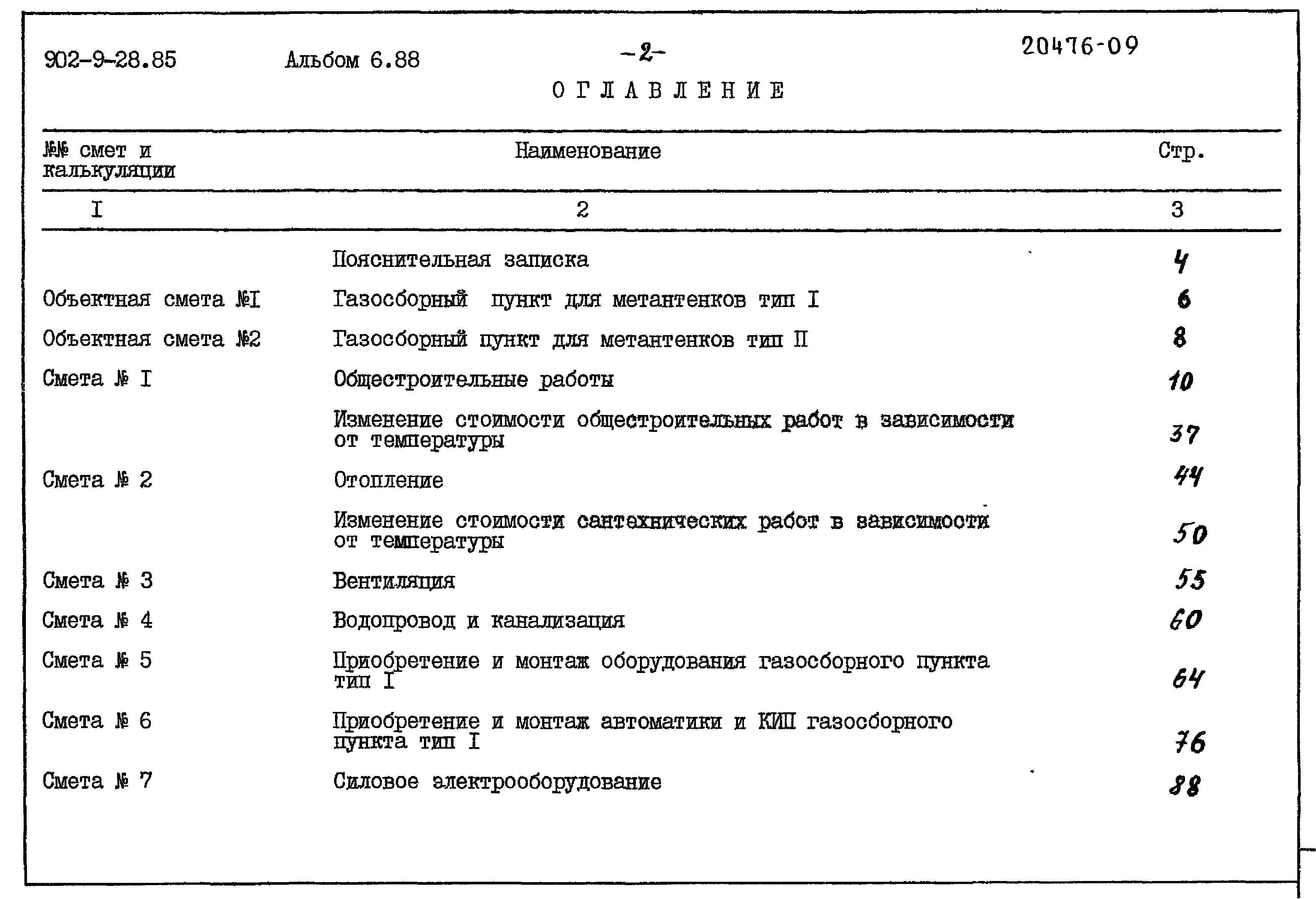 Типовой проект 902-9-28.85