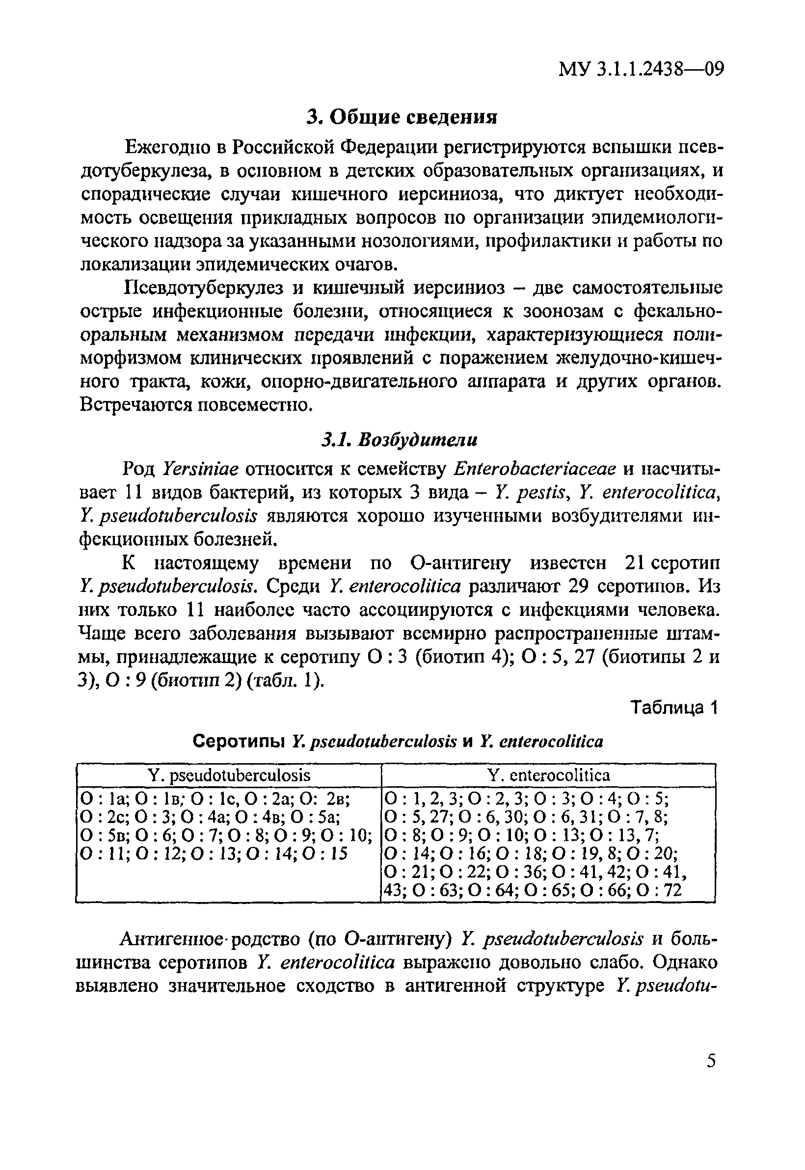 МУ 3.1.1.2438-09