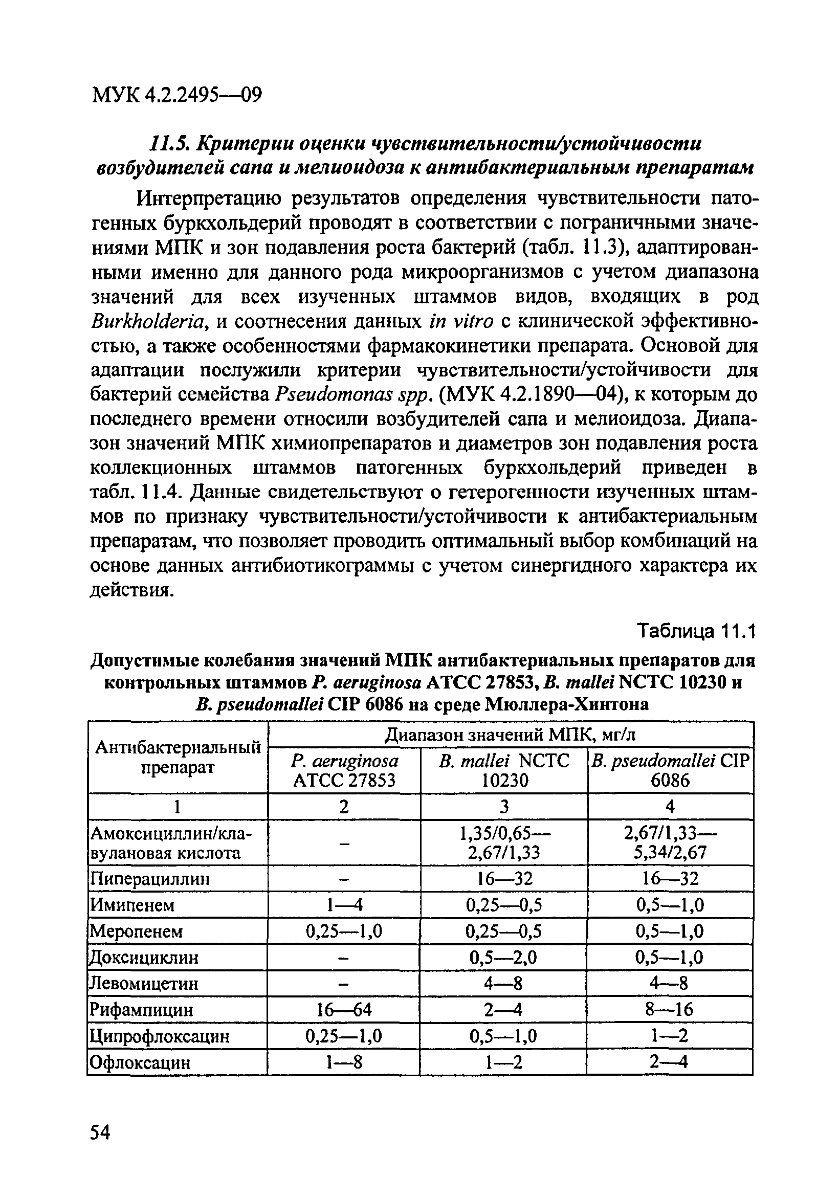 МУК 4.2.2495-09