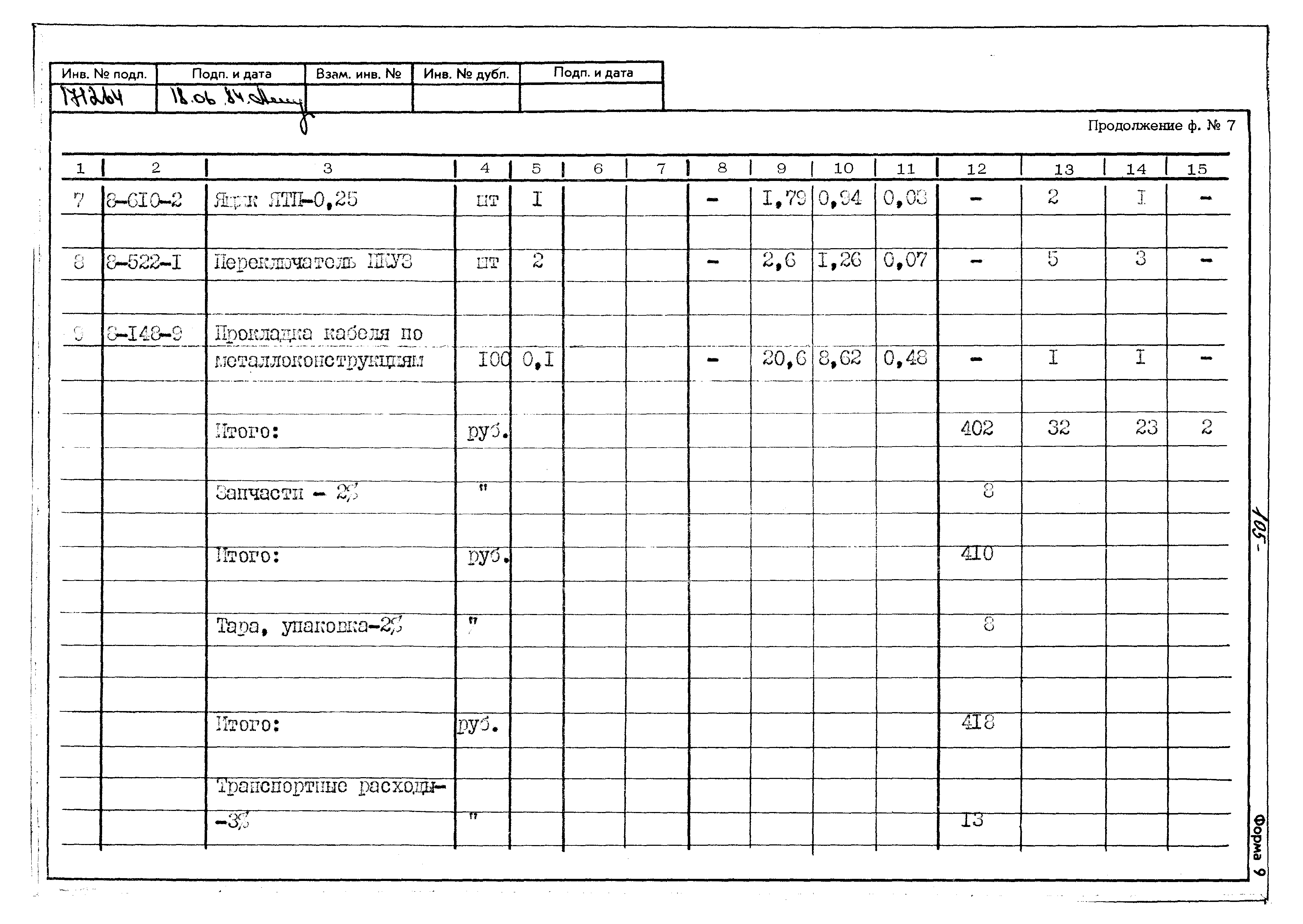 Типовой проект 402-22-41с.83