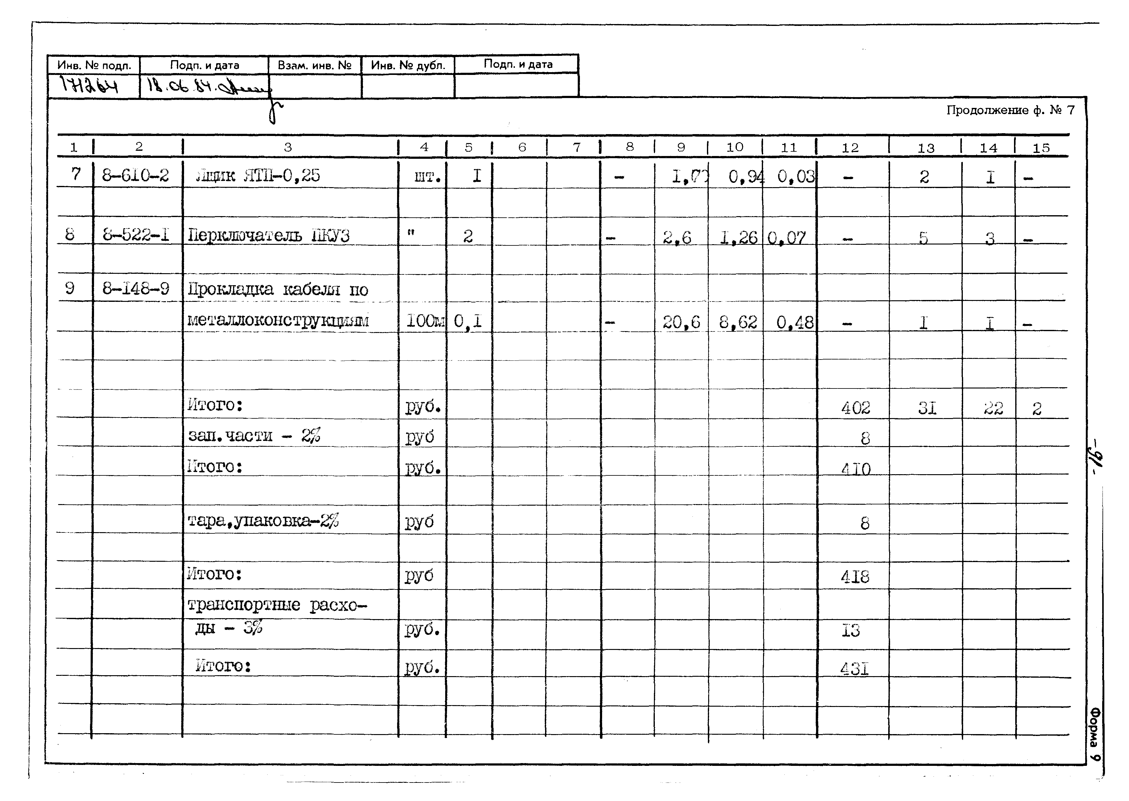 Типовой проект 402-22-41с.83