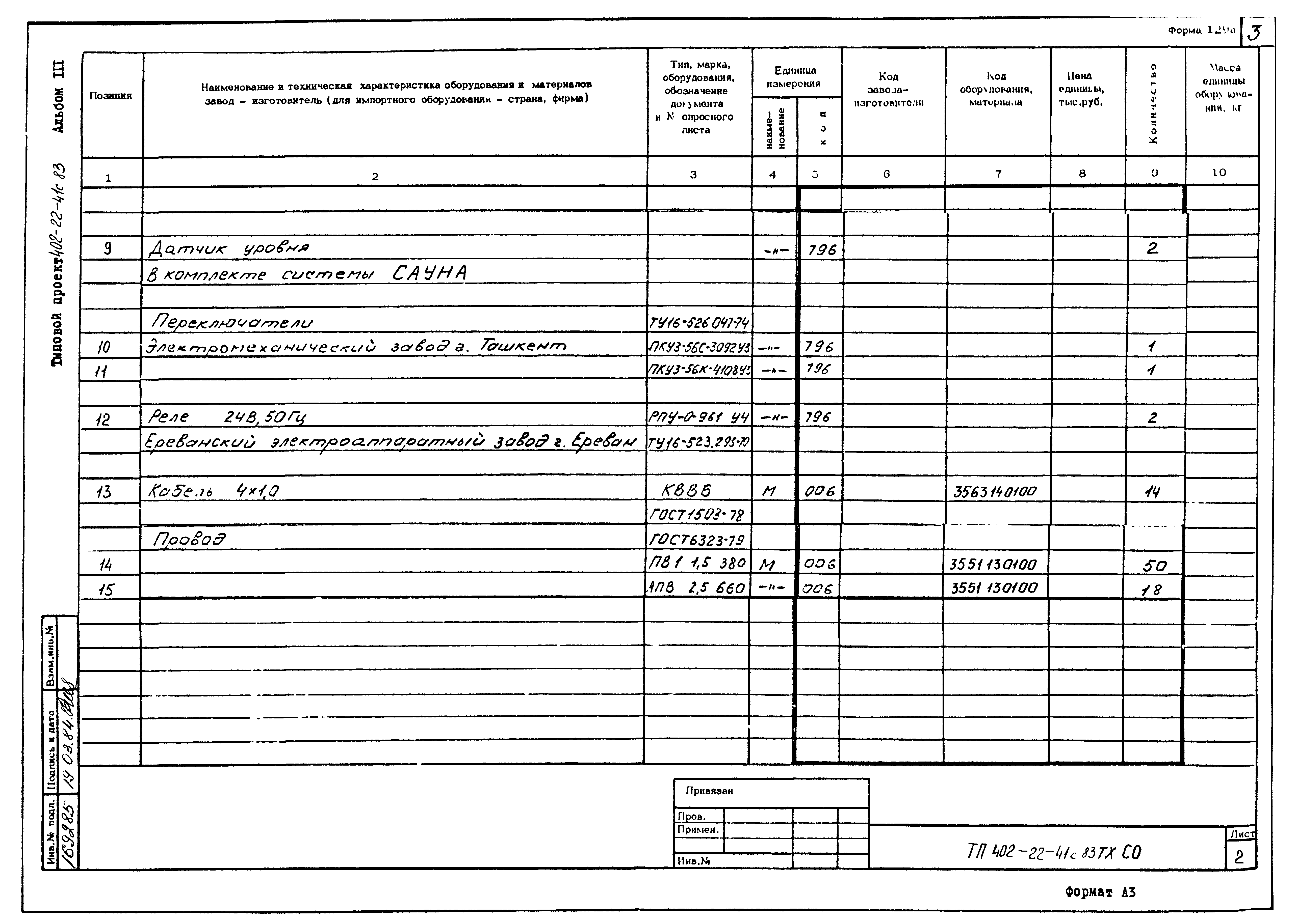 Типовой проект 402-22-41с.83