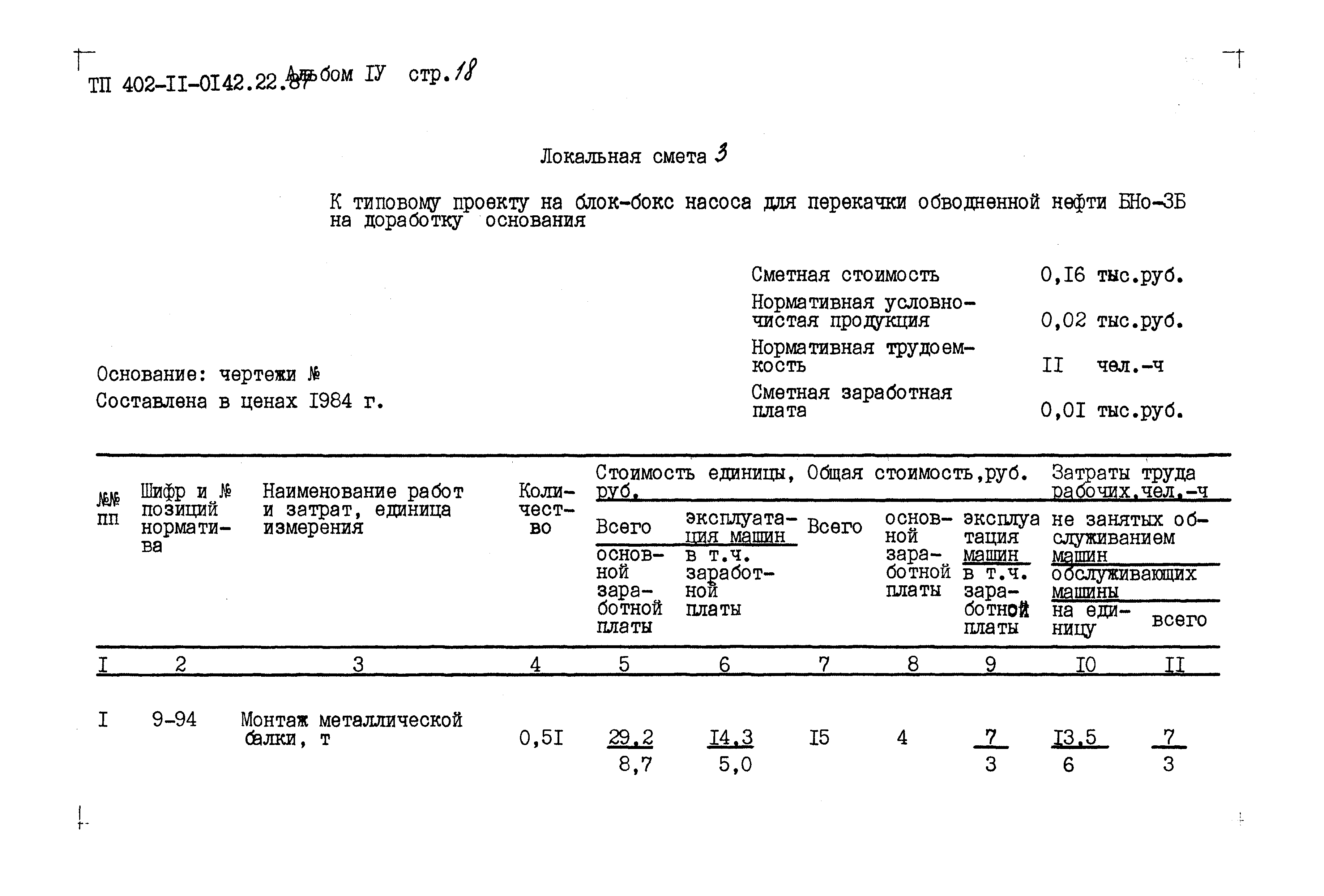 Типовые проектные решения 402-11-0142.22.87