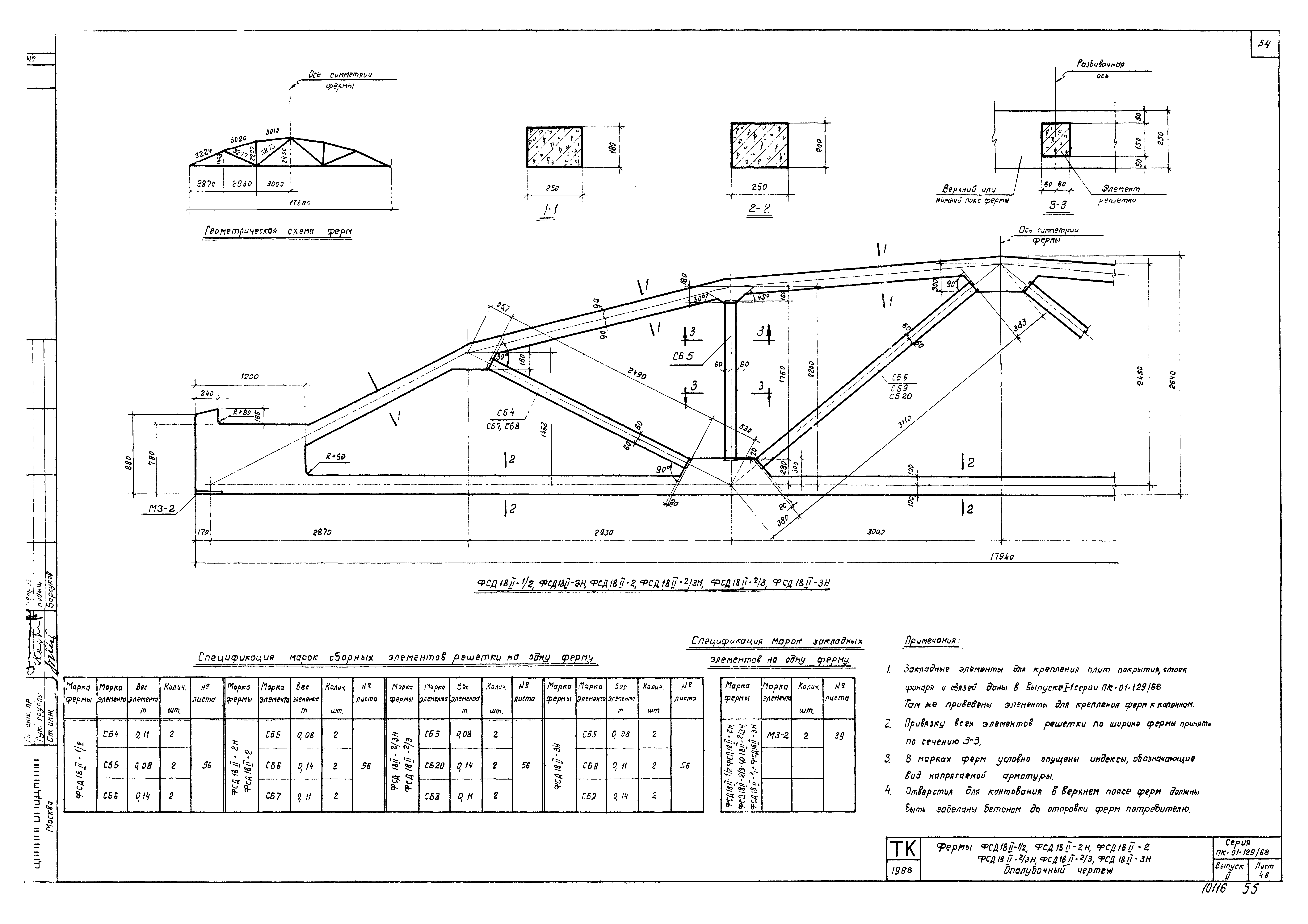 Серия ПК-01-129/68