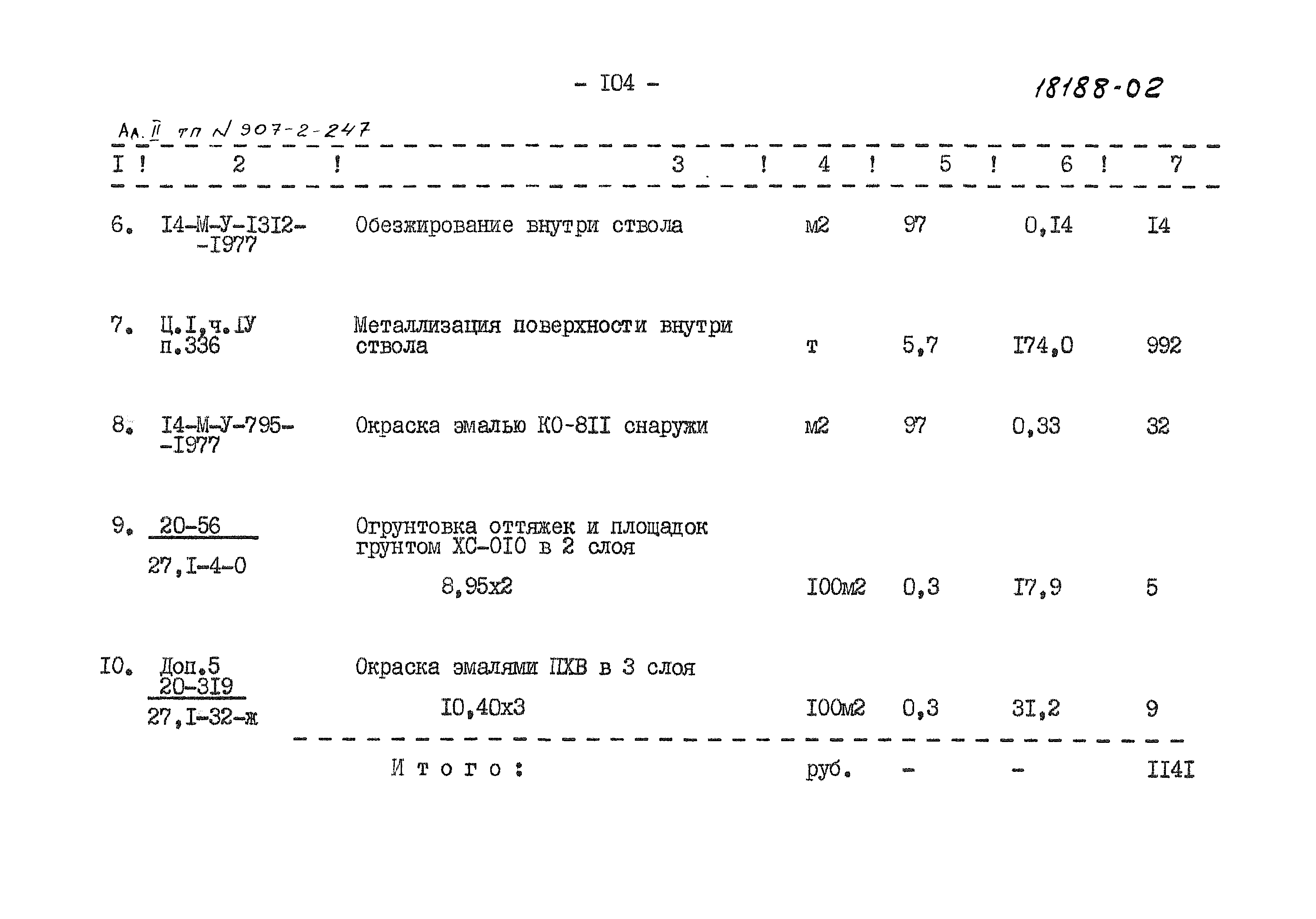 Типовой проект 907-2-247