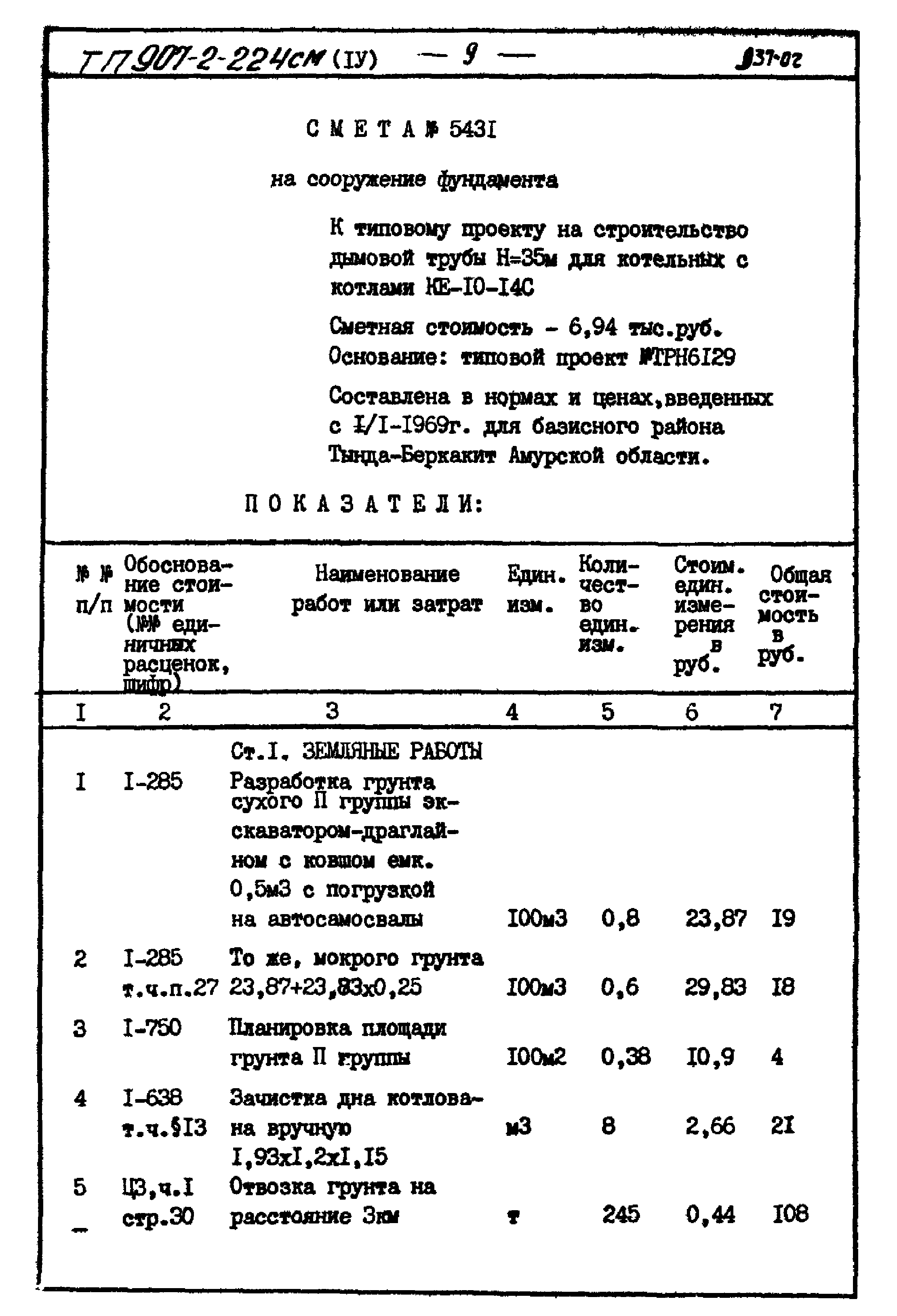 Типовой проект 907-2-224см