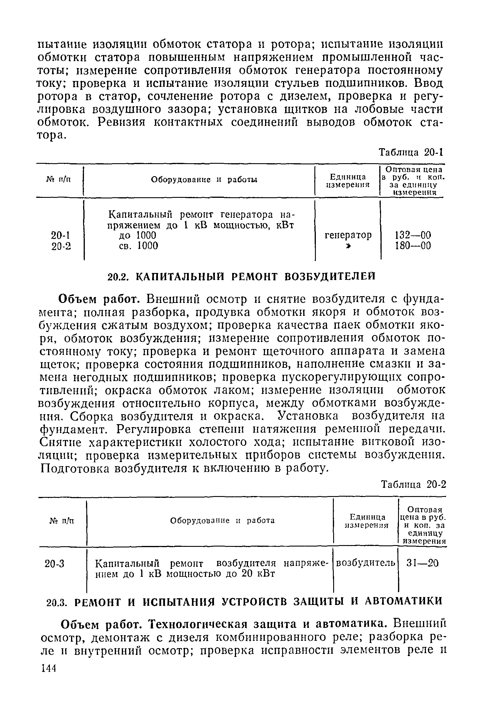 Прейскурант 26-05-204-01