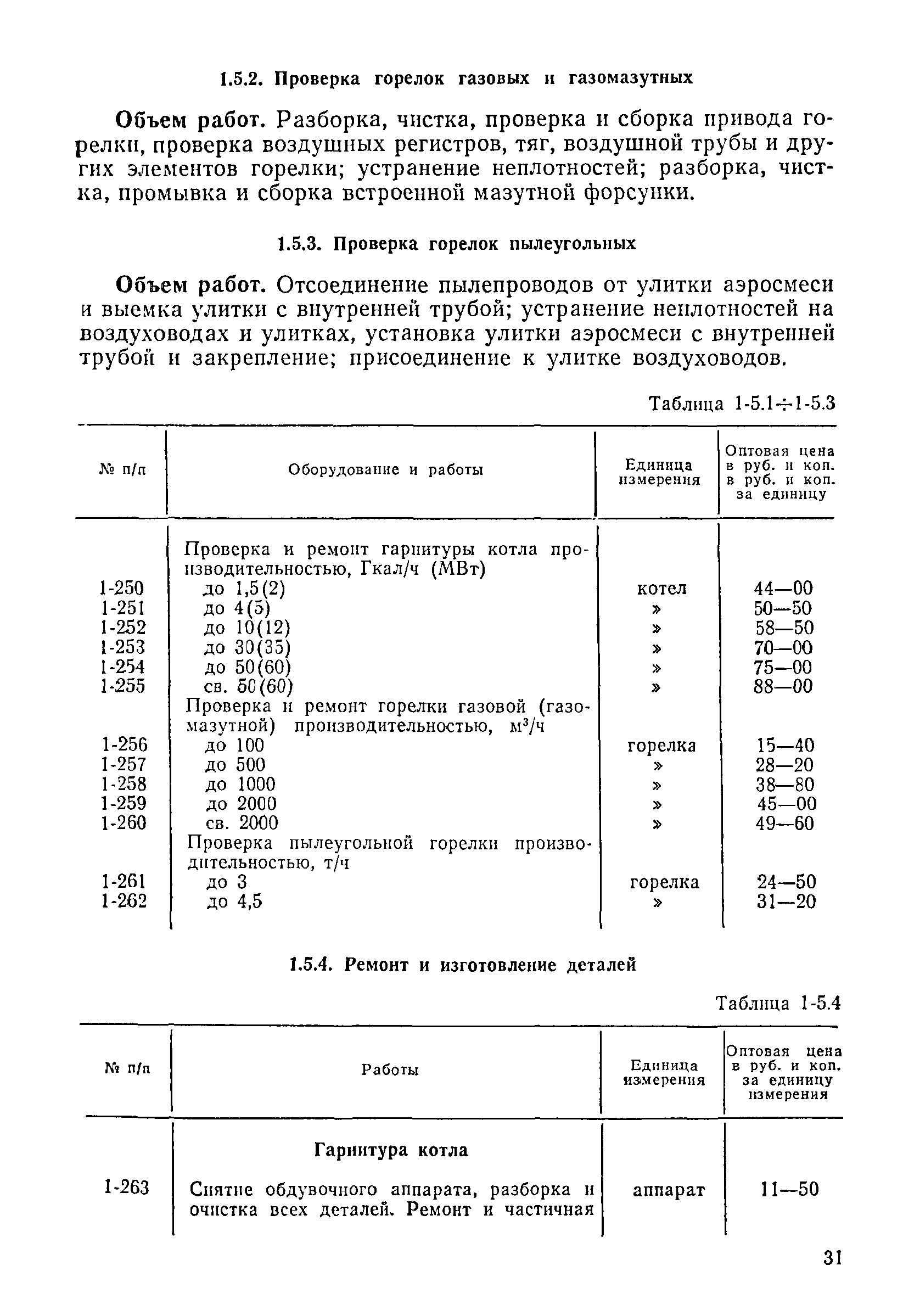 Прейскурант 26-05-204-01