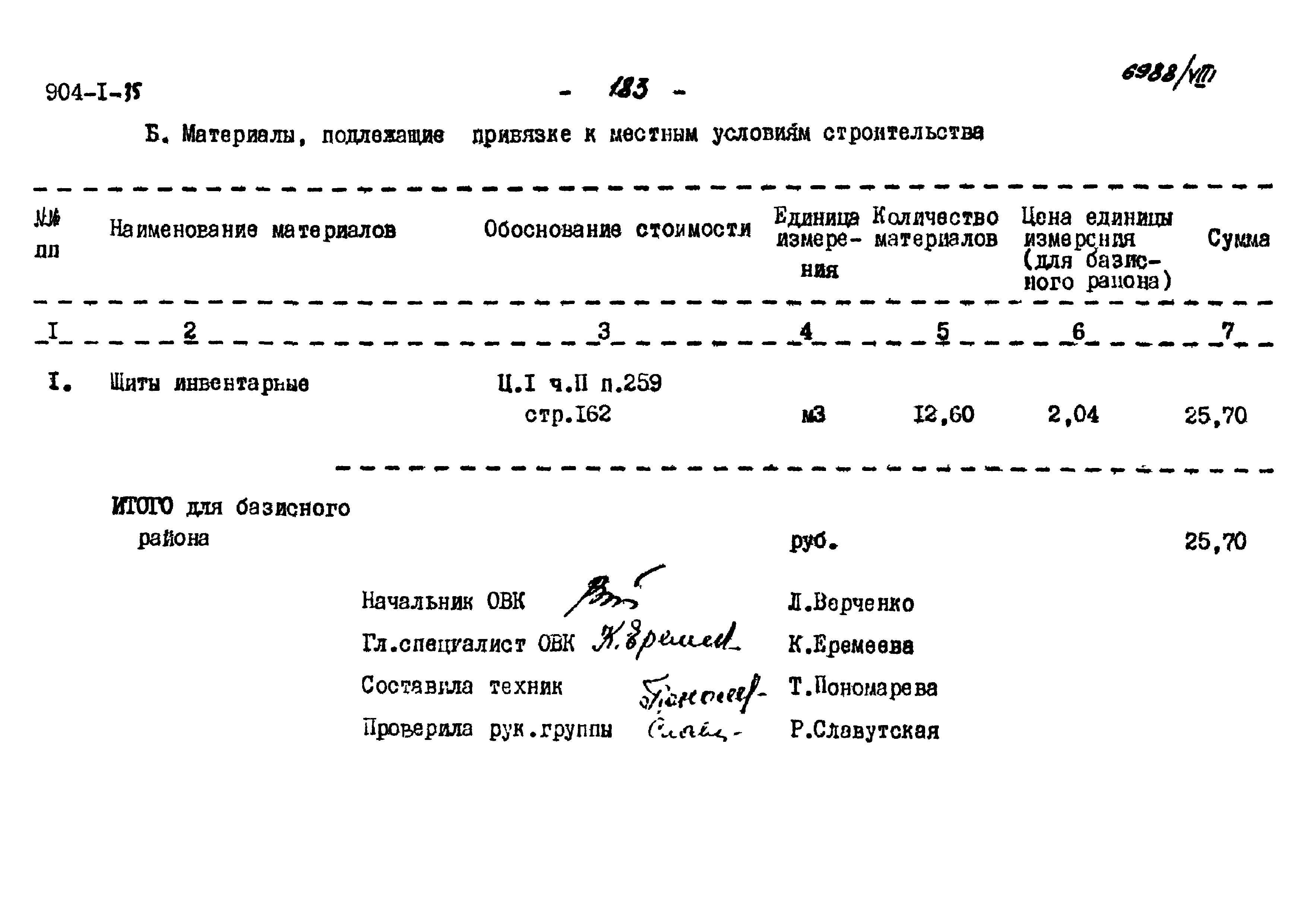 Типовой проект 904-1-35