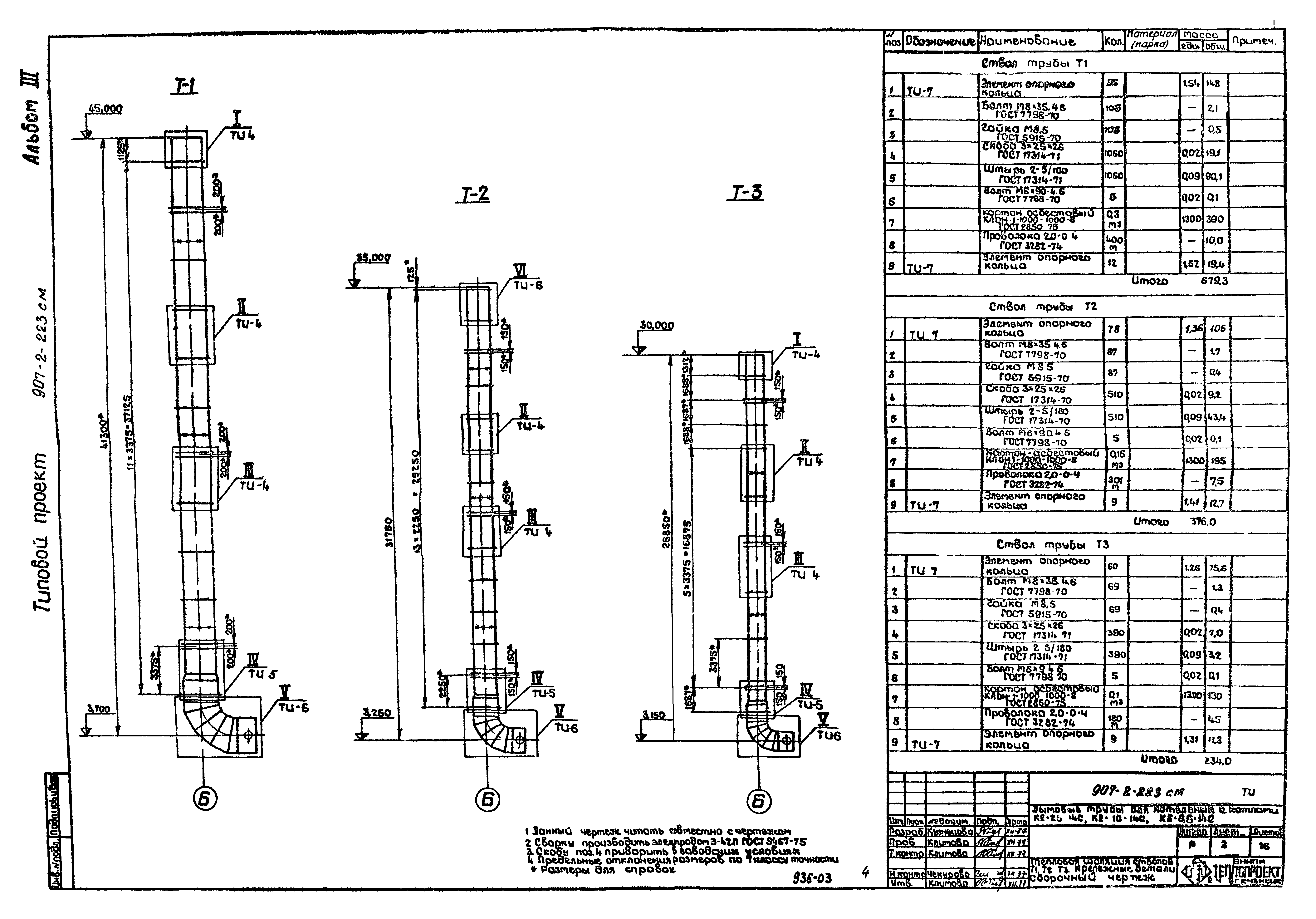 Типовой проект 907-2-223см