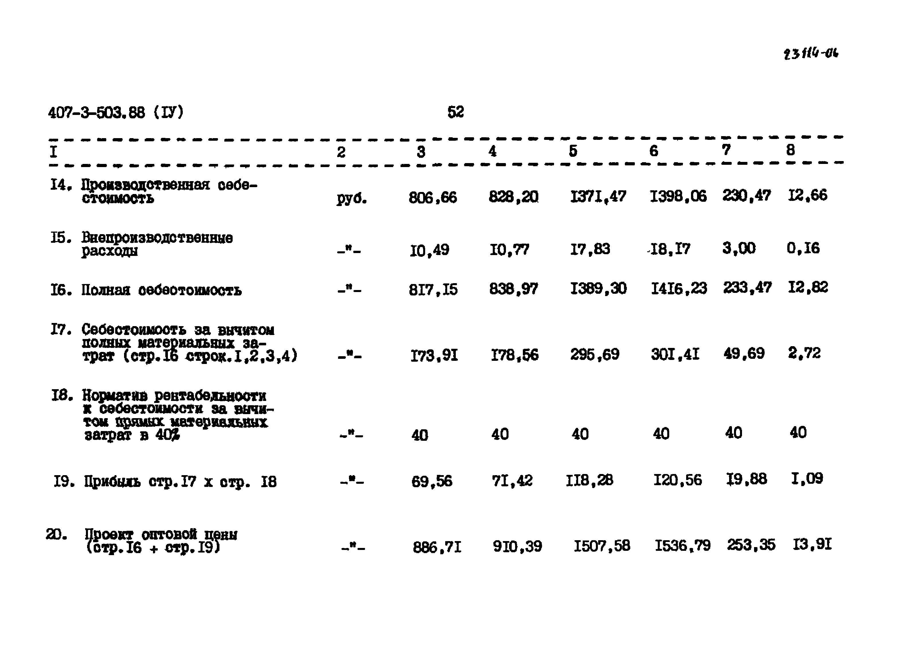 Типовой проект 407-3-503.88