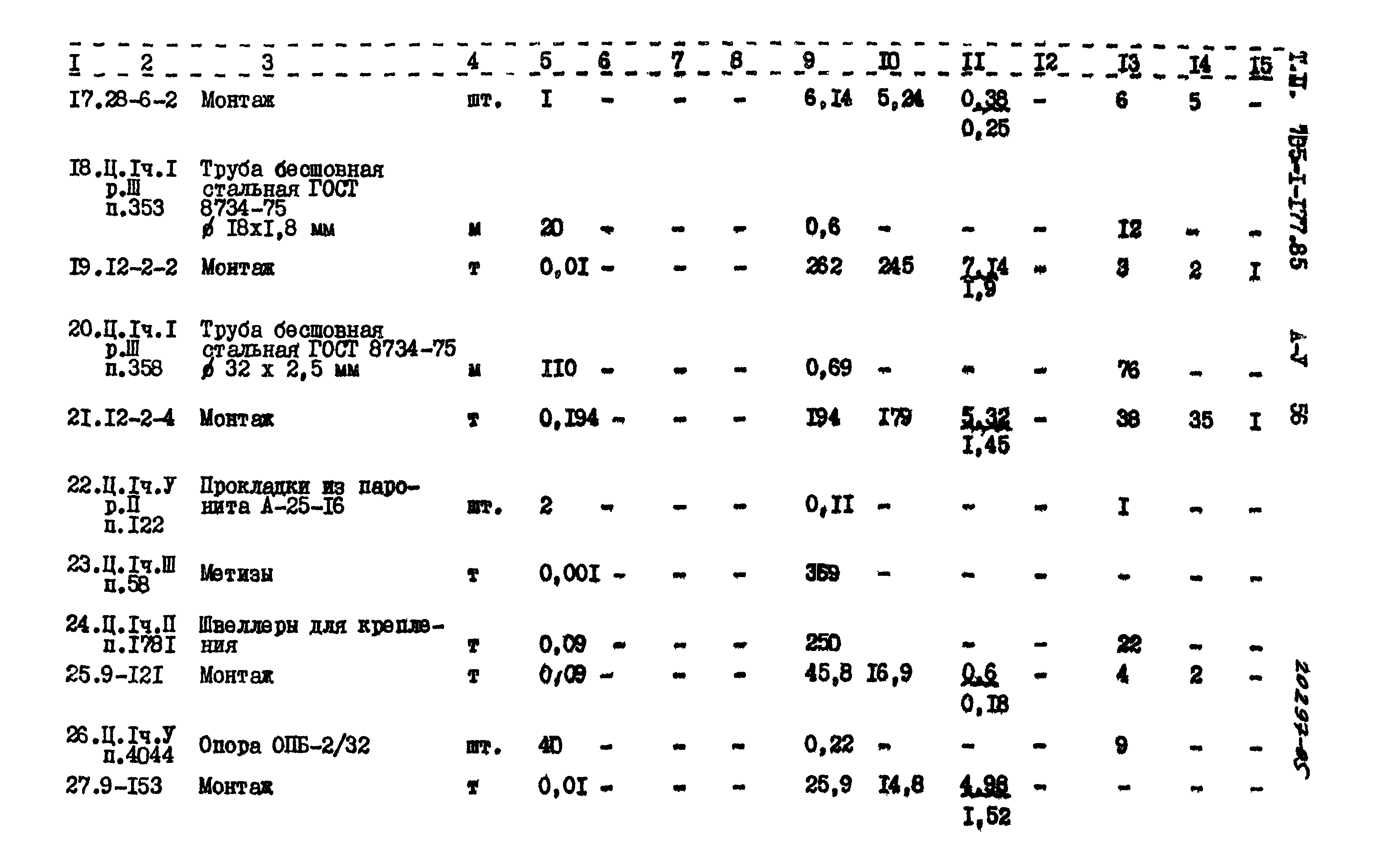 Типовой проект 705-1-177.85