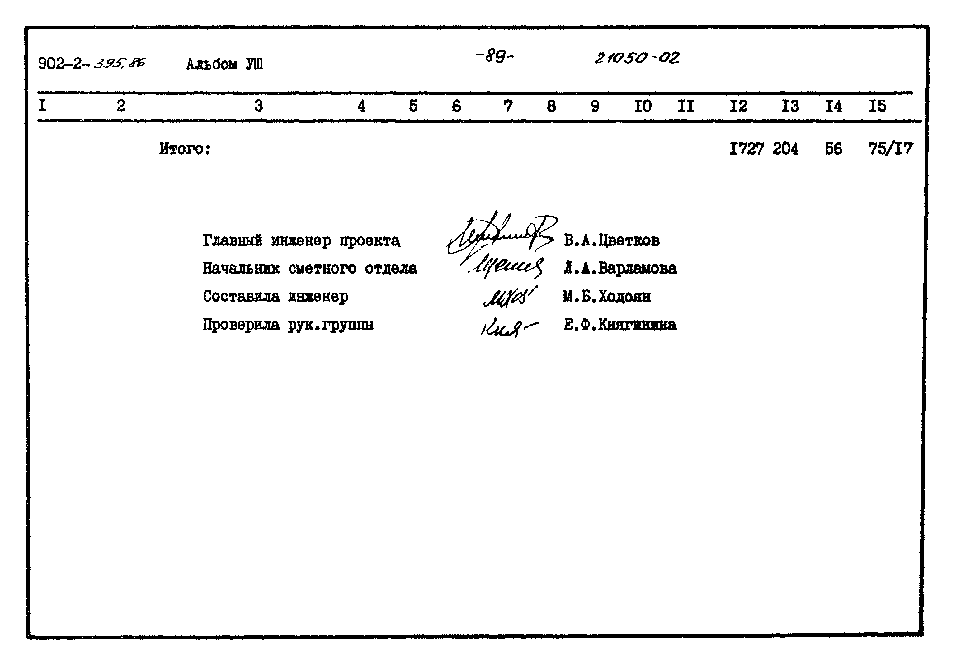 Типовой проект 902-2-395.86