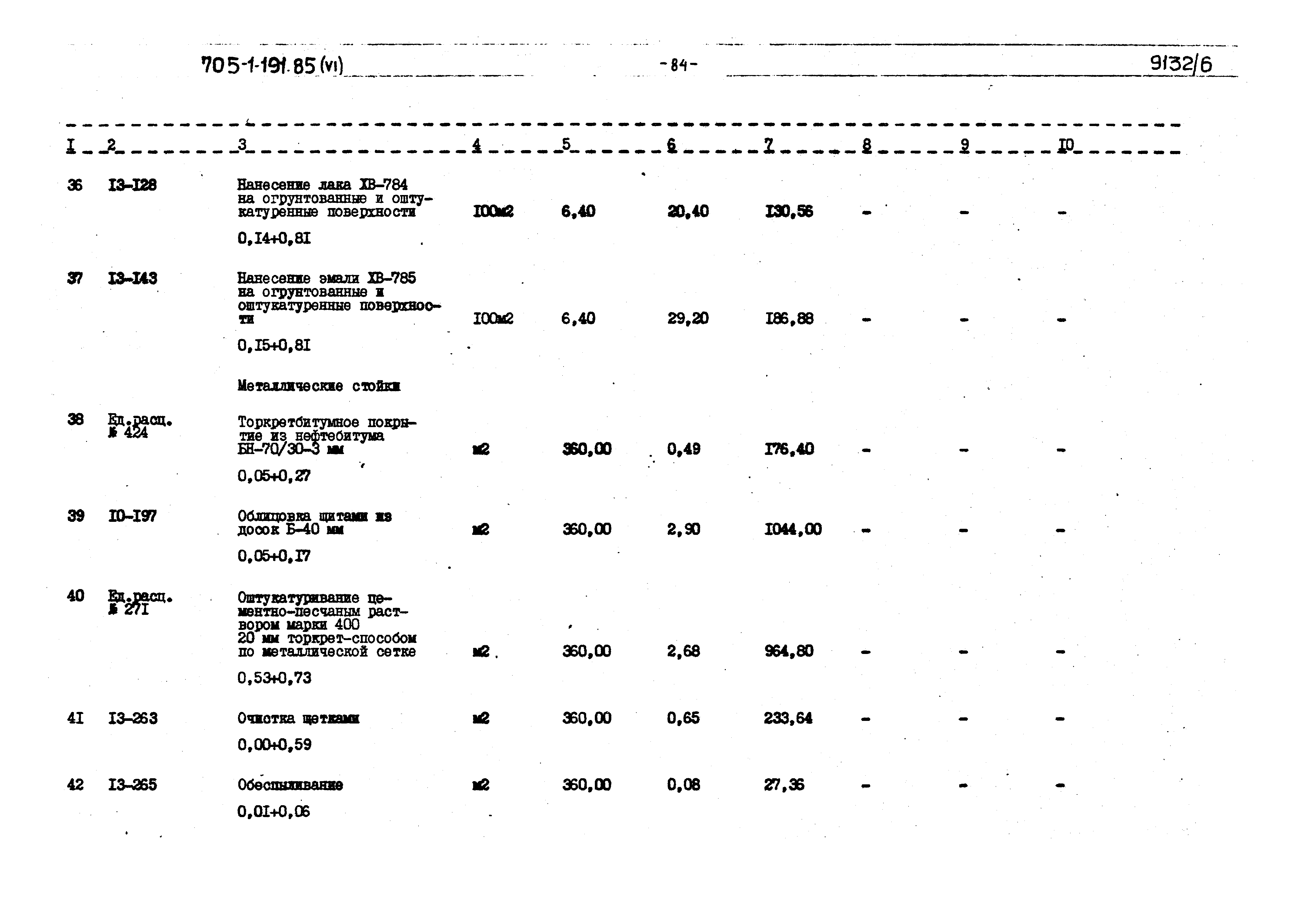 Типовой проект 705-1-191.85