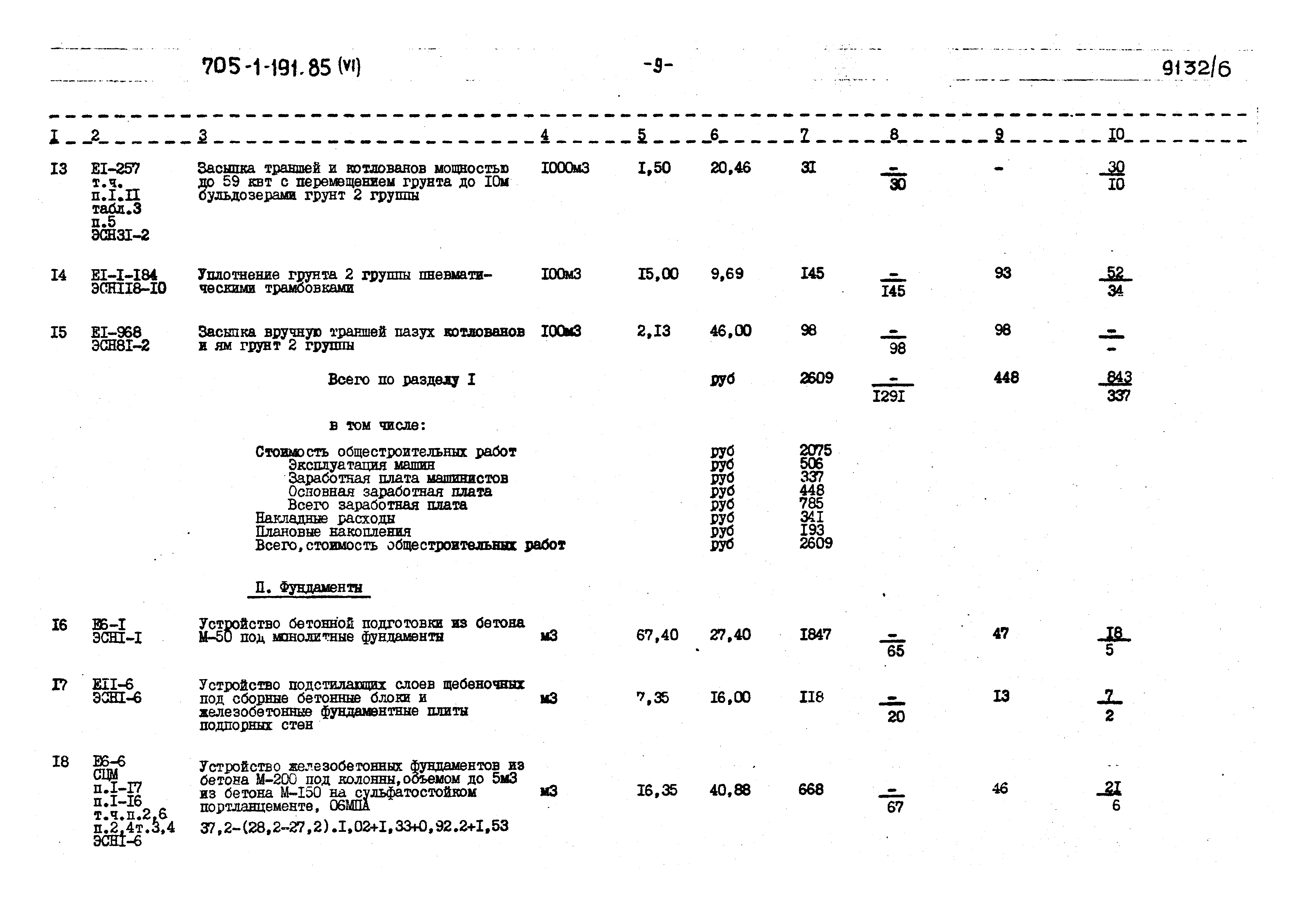 Типовой проект 705-1-191.85