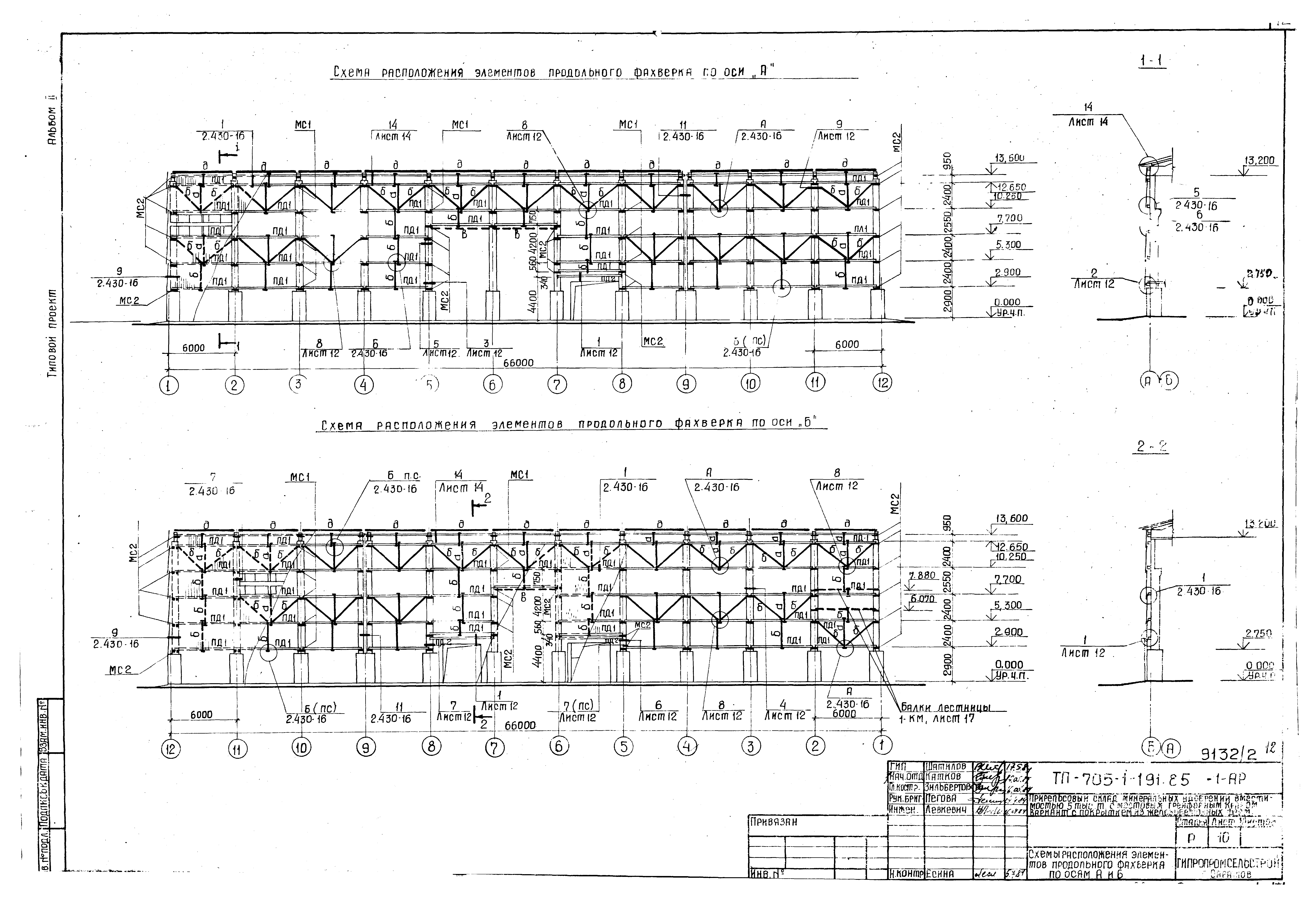 Типовой проект 705-1-191.85