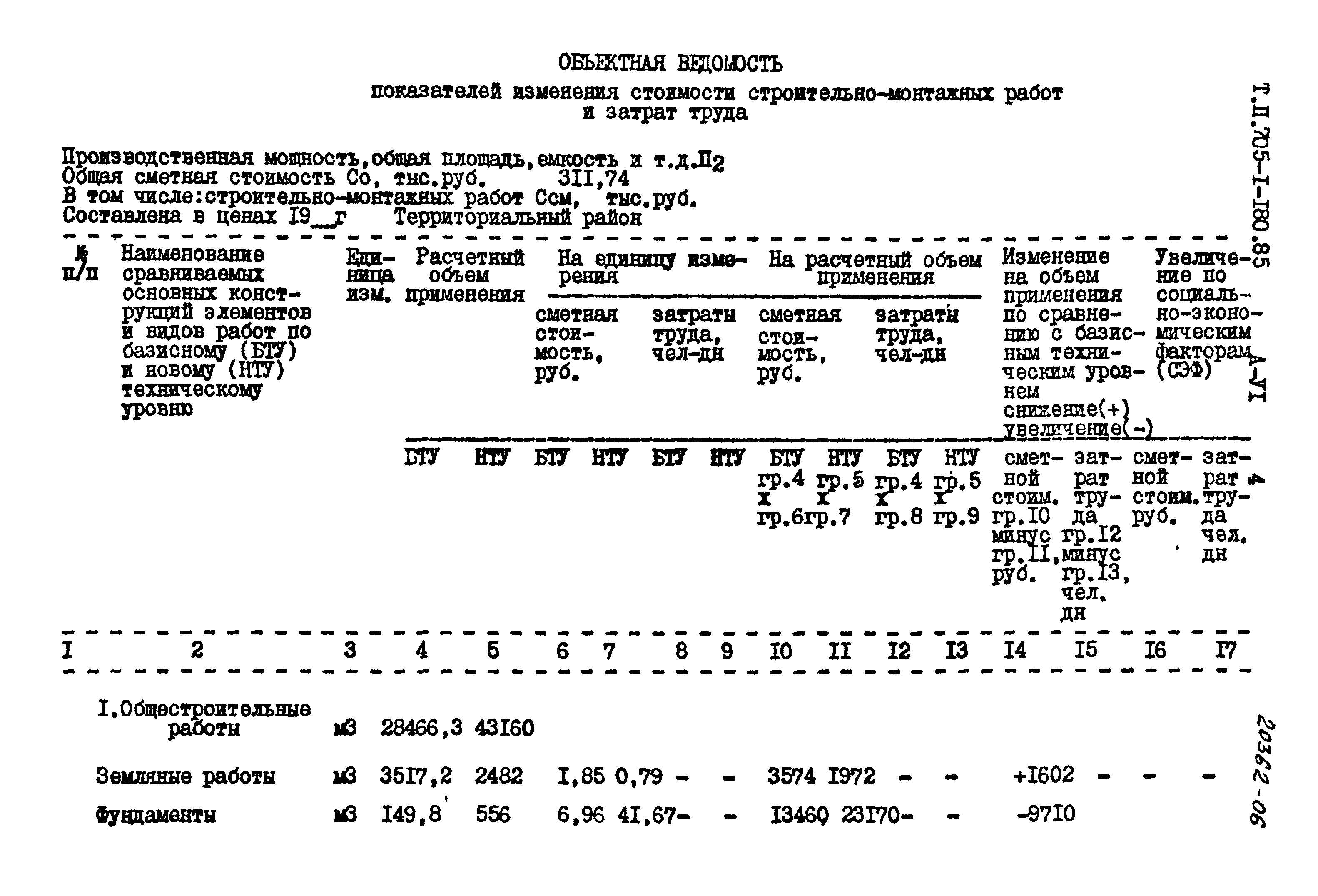 Типовой проект 705-1-180.85