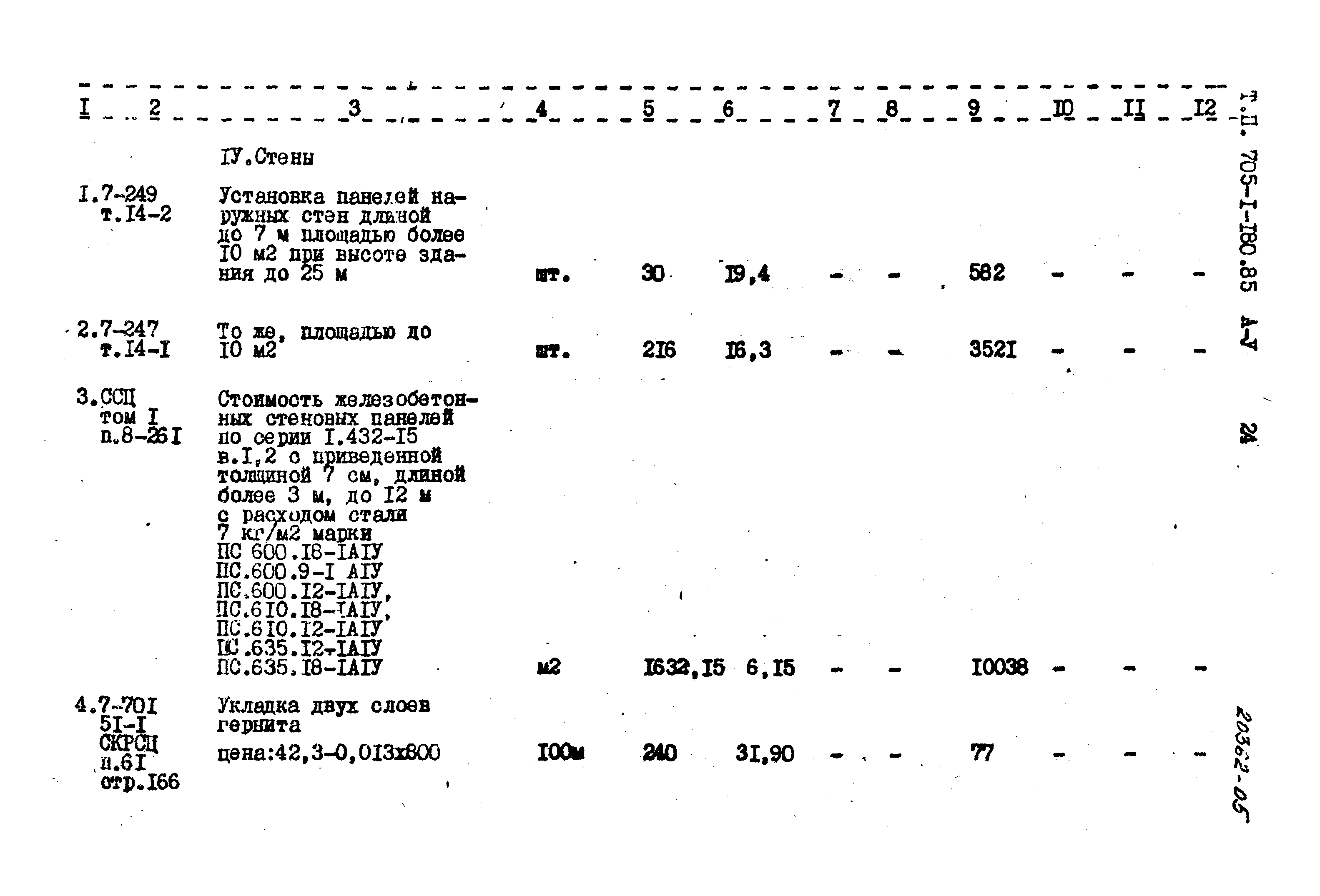 Типовой проект 705-1-180.85